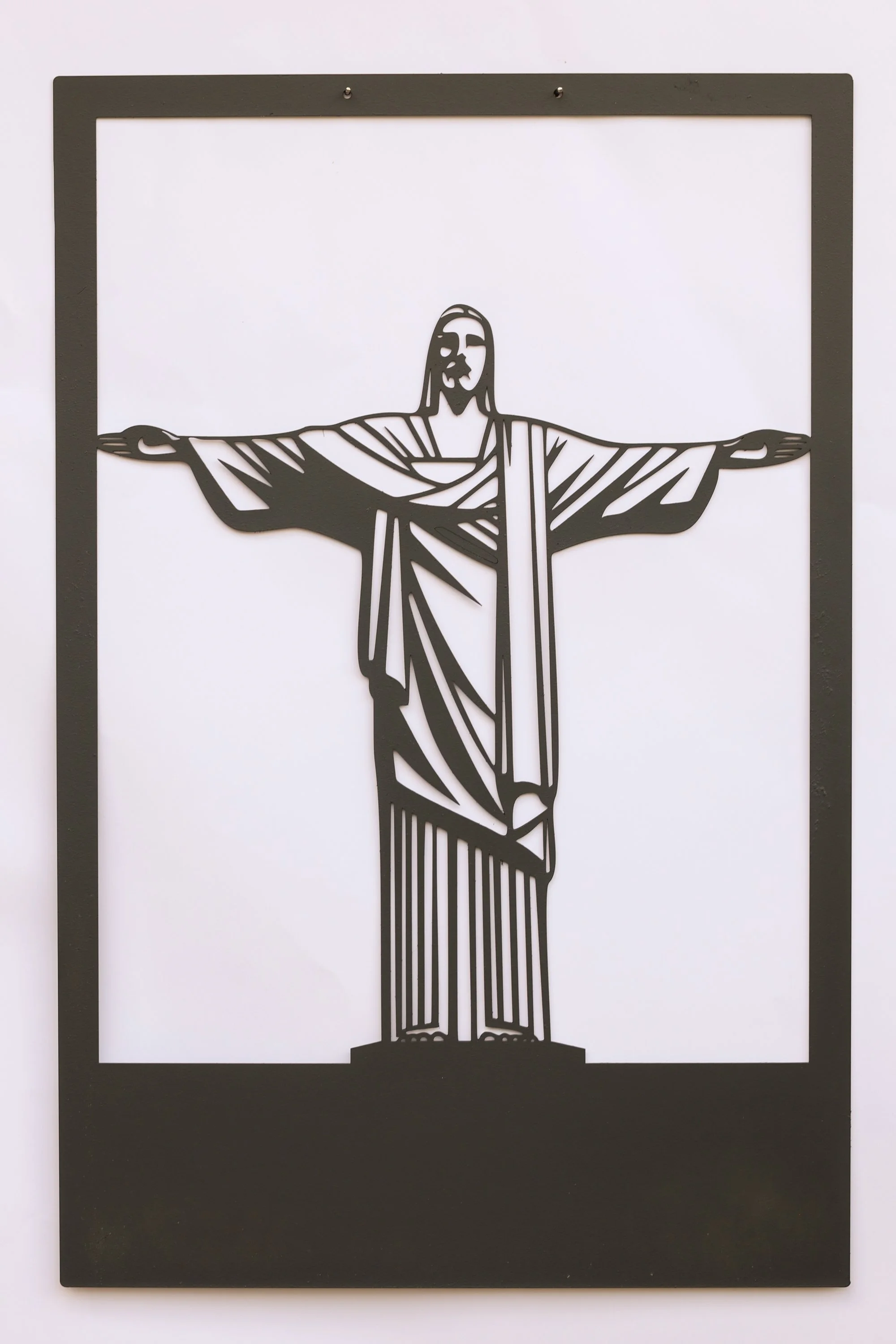 Religiöse Wanddekoration Jesus Christus Metallbild