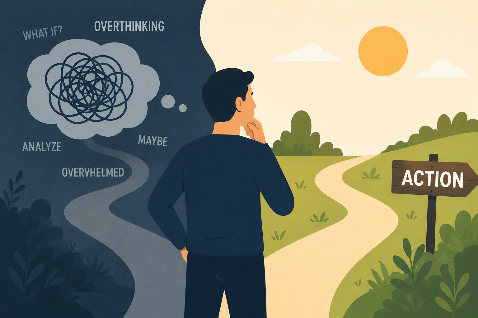 How to Stop Overthinking and Take Action (Even When You Feel Stuck)