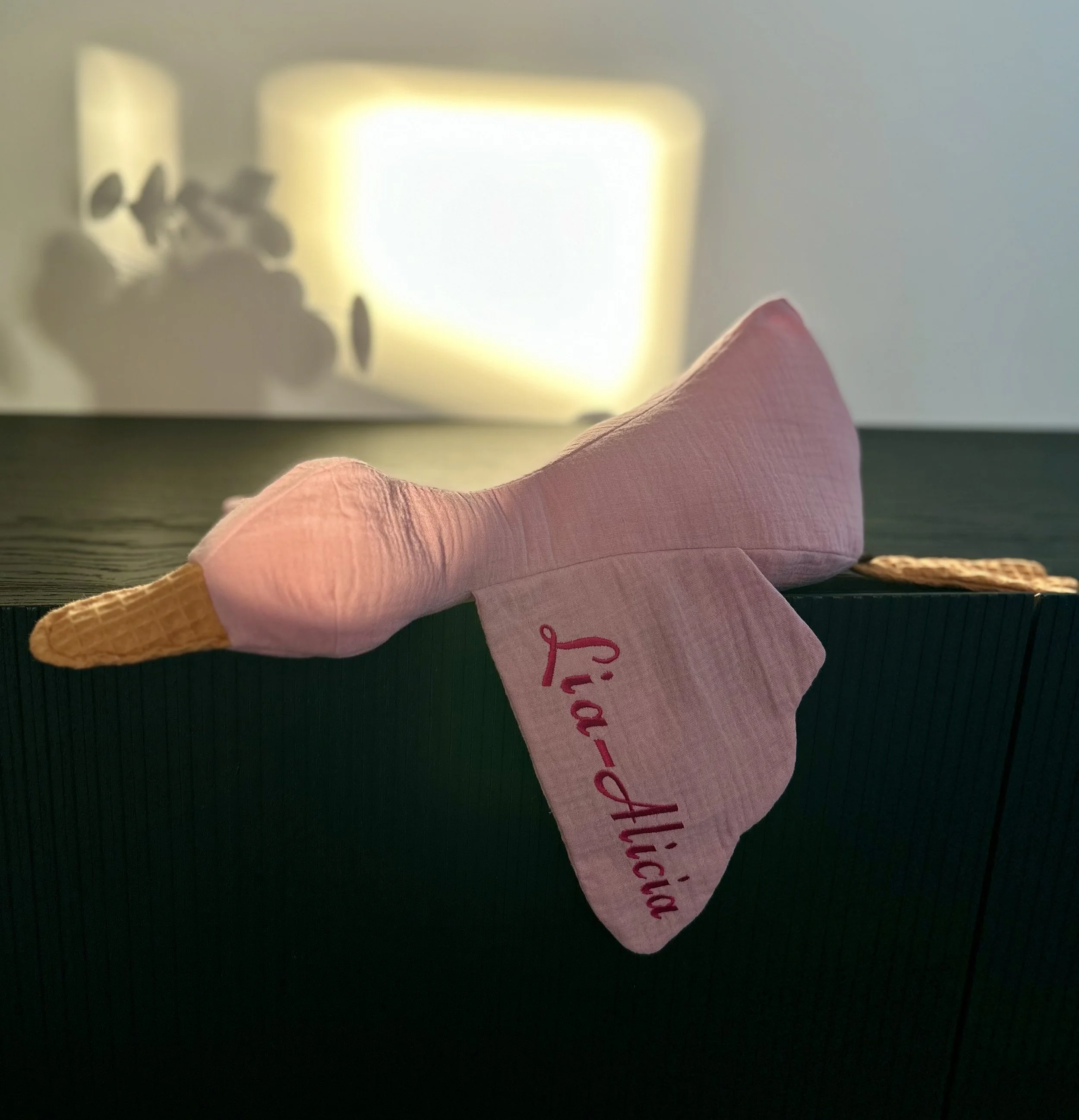 Gepersonaliseerde knuffelgoose