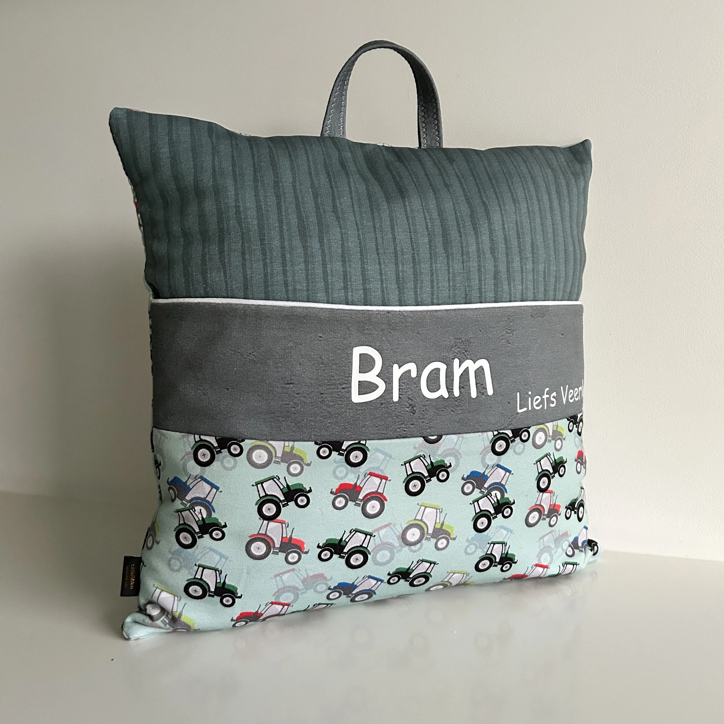 Gepersonaliseerd knuffelkussen