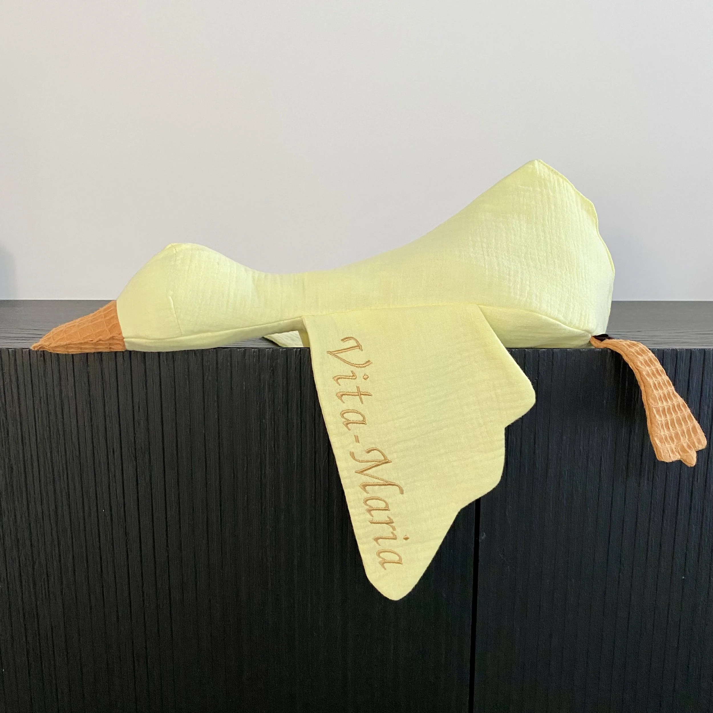 Gepersonaliseerde knuffelgoose