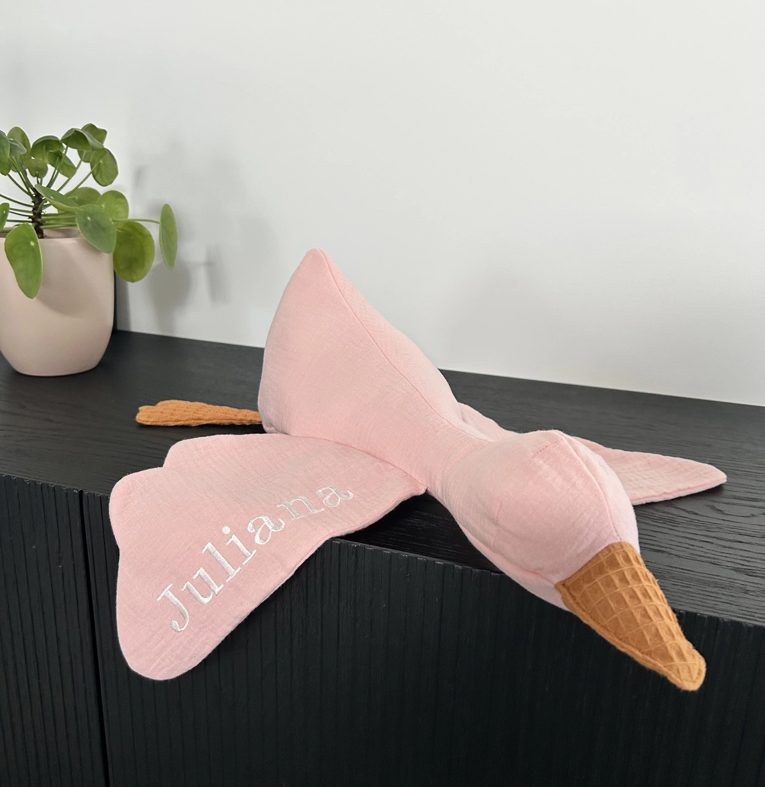 Gepersonaliseerde knuffelgoose