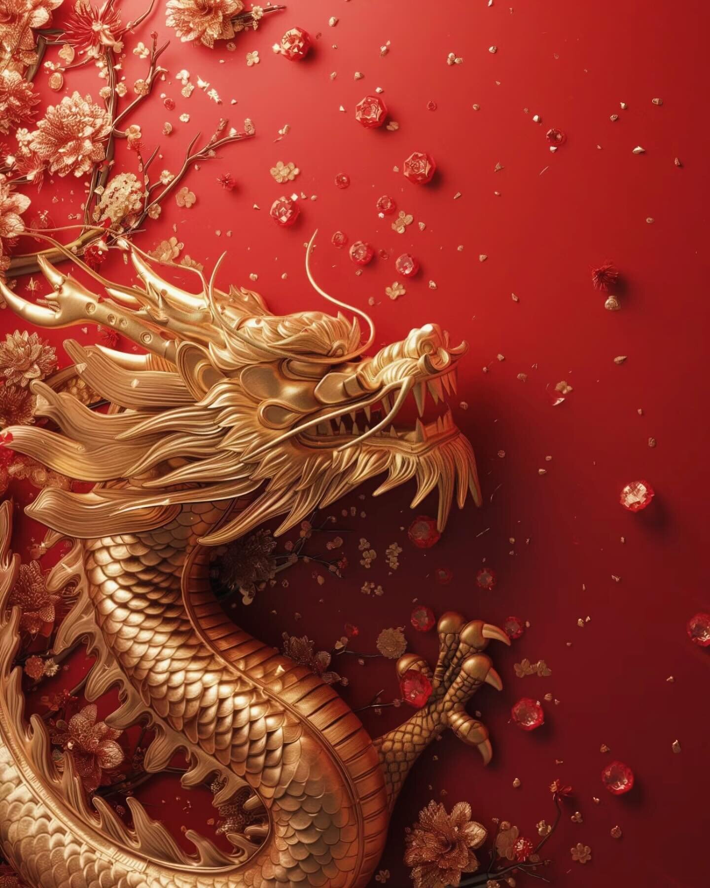 May the Year of the Dragon be filled with confidence and courage. Wishing you all prosperity and joy. ✨🍊Happy Chinese New Year🍊✨