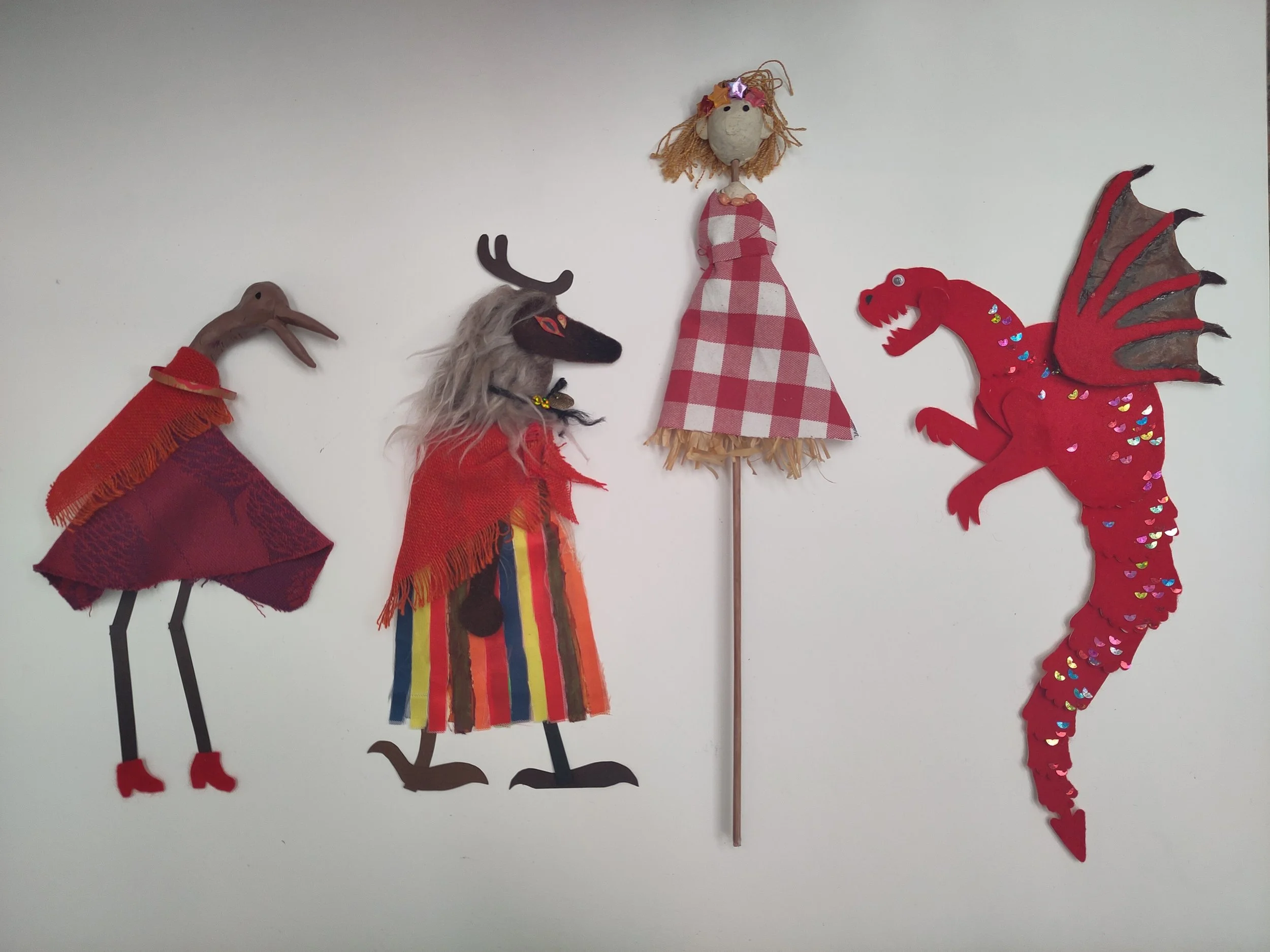 All the character models.