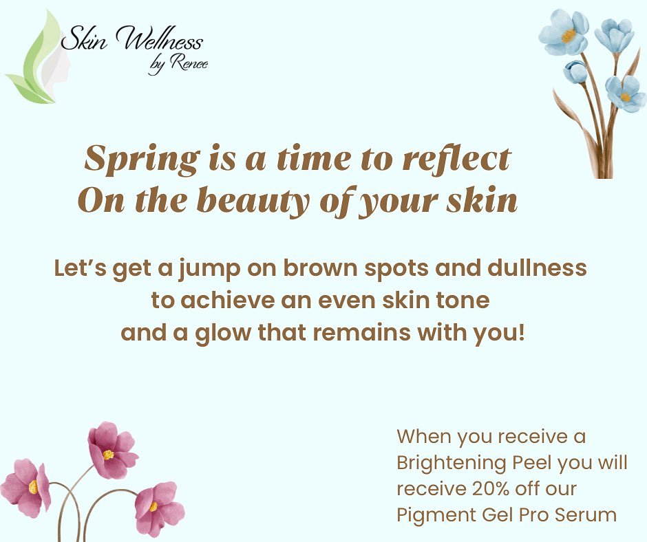 Get a treatment and add one simple thing to your routine and you&rsquo;ll achieve this amazing glow and even tone to your complexion! #pcaprosknow #skinwellnessbyrenee #darkspotsolution #glowingskin #barringtonspa #biltmore #chemicalpeels #agespots