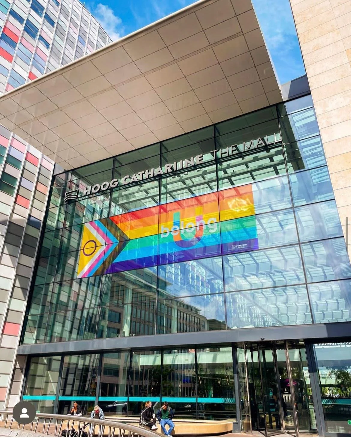 Utrecht Pride, Hoog Catharijne Shopping Centre, Utrecht Netherlands