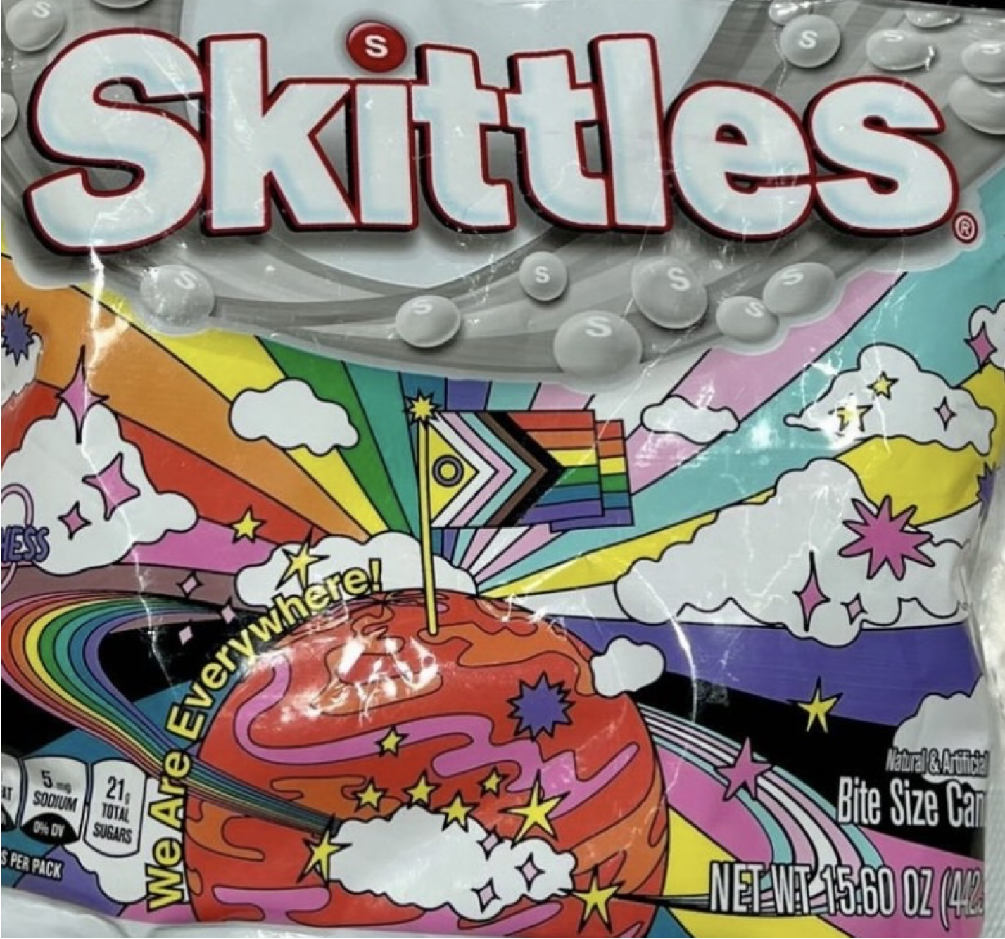 Skittles packet