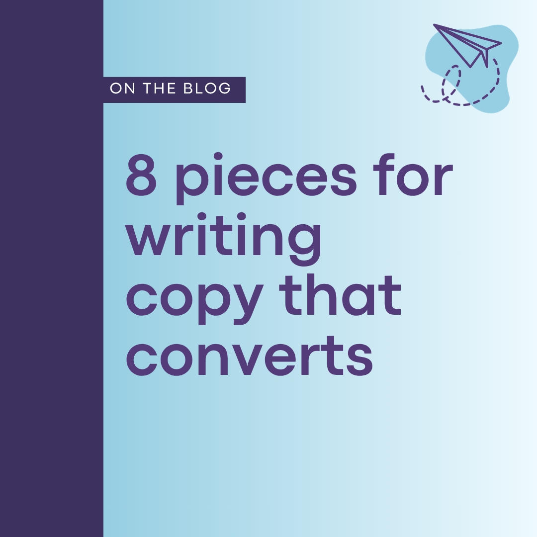 8 pieces for writing copy that converts