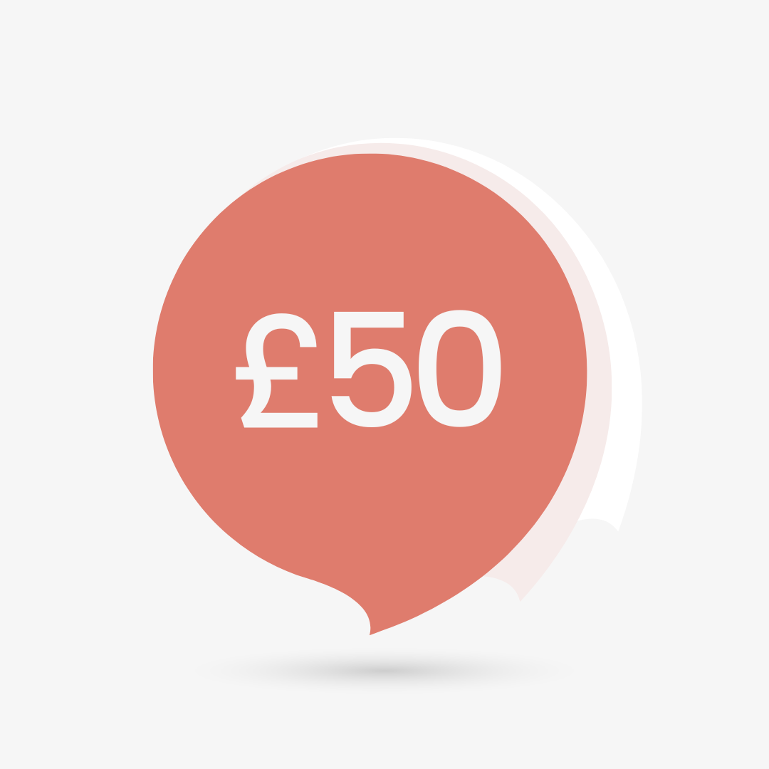 Write Here, Write Now - £50