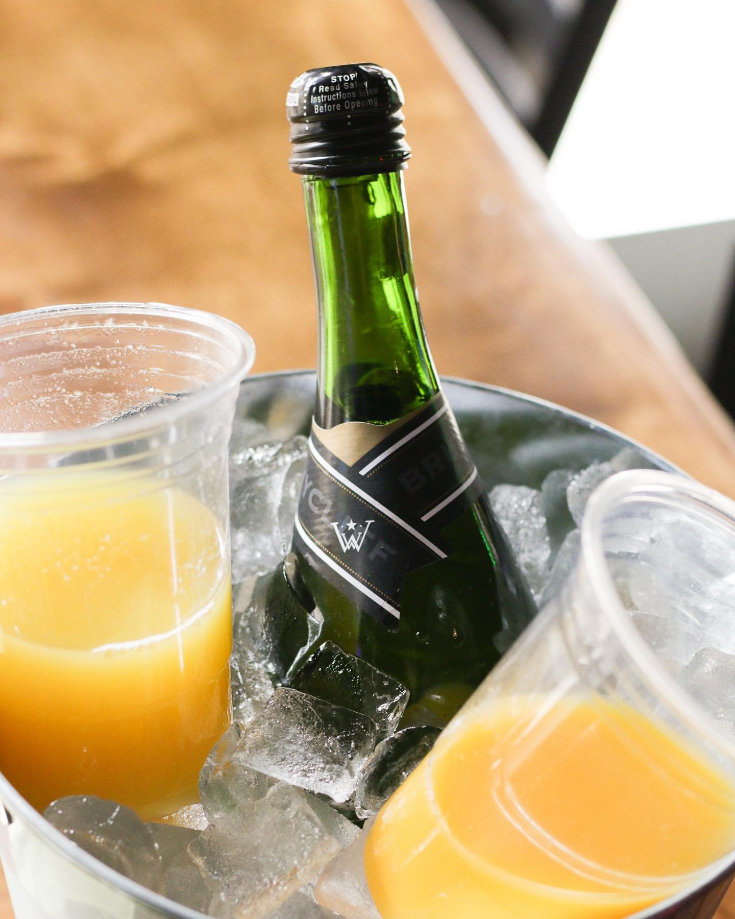 Brunch just got a whole lot better with $15 bottomless mimosas at Dawg House!