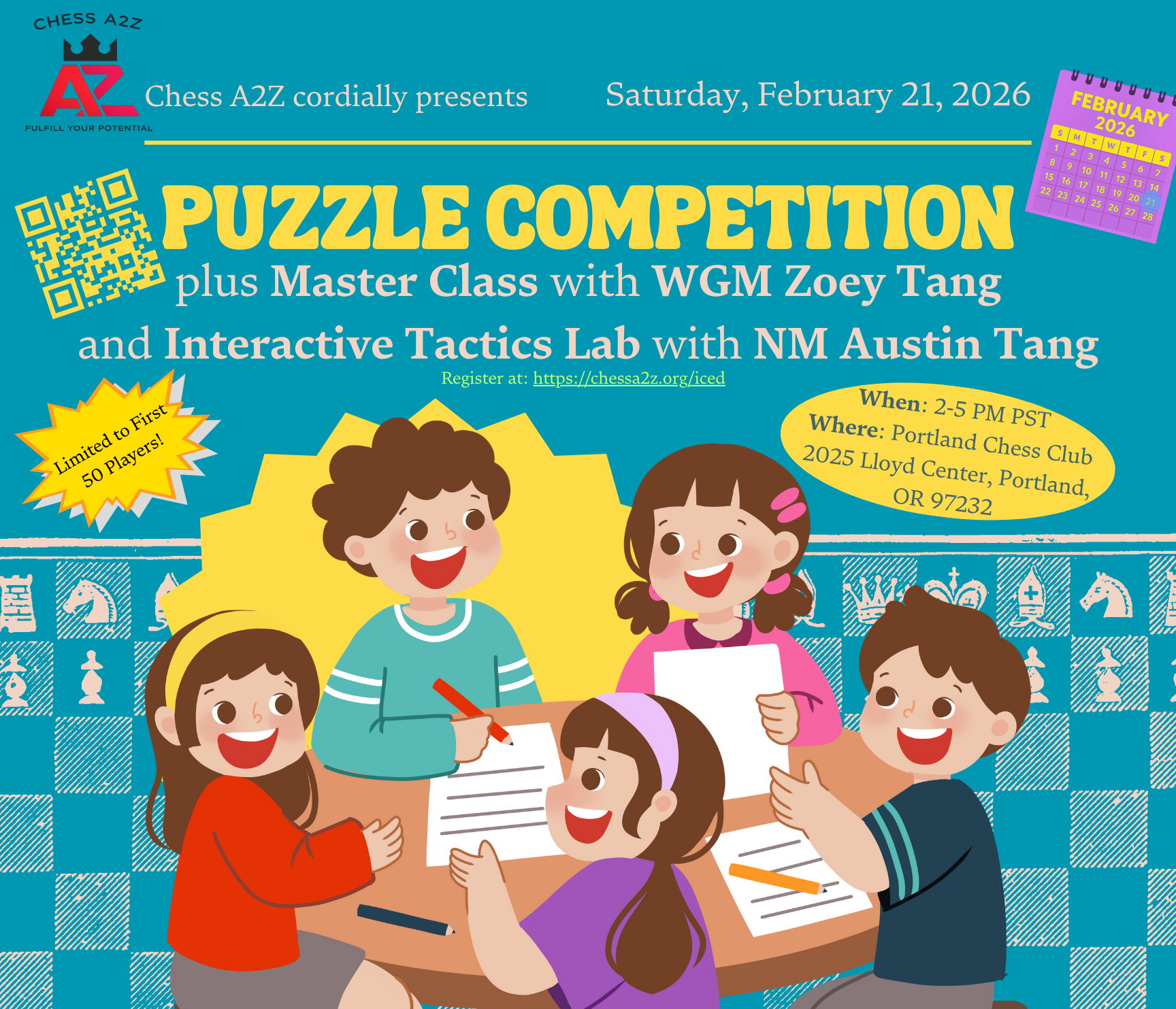 Chess A2Z Inaugural Puzzle Competition