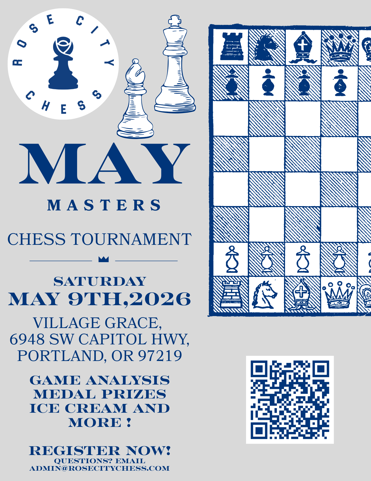 Rose City Chess May Master's Tournament