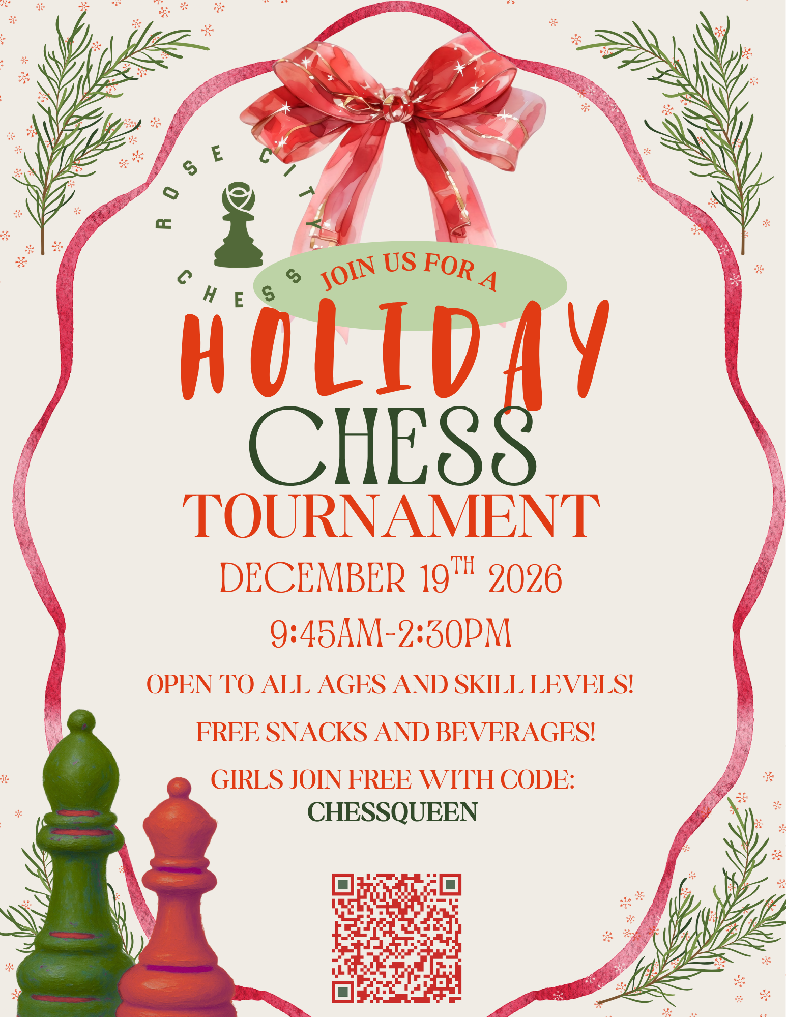Holiday Chess Tournament: Rose City Chess