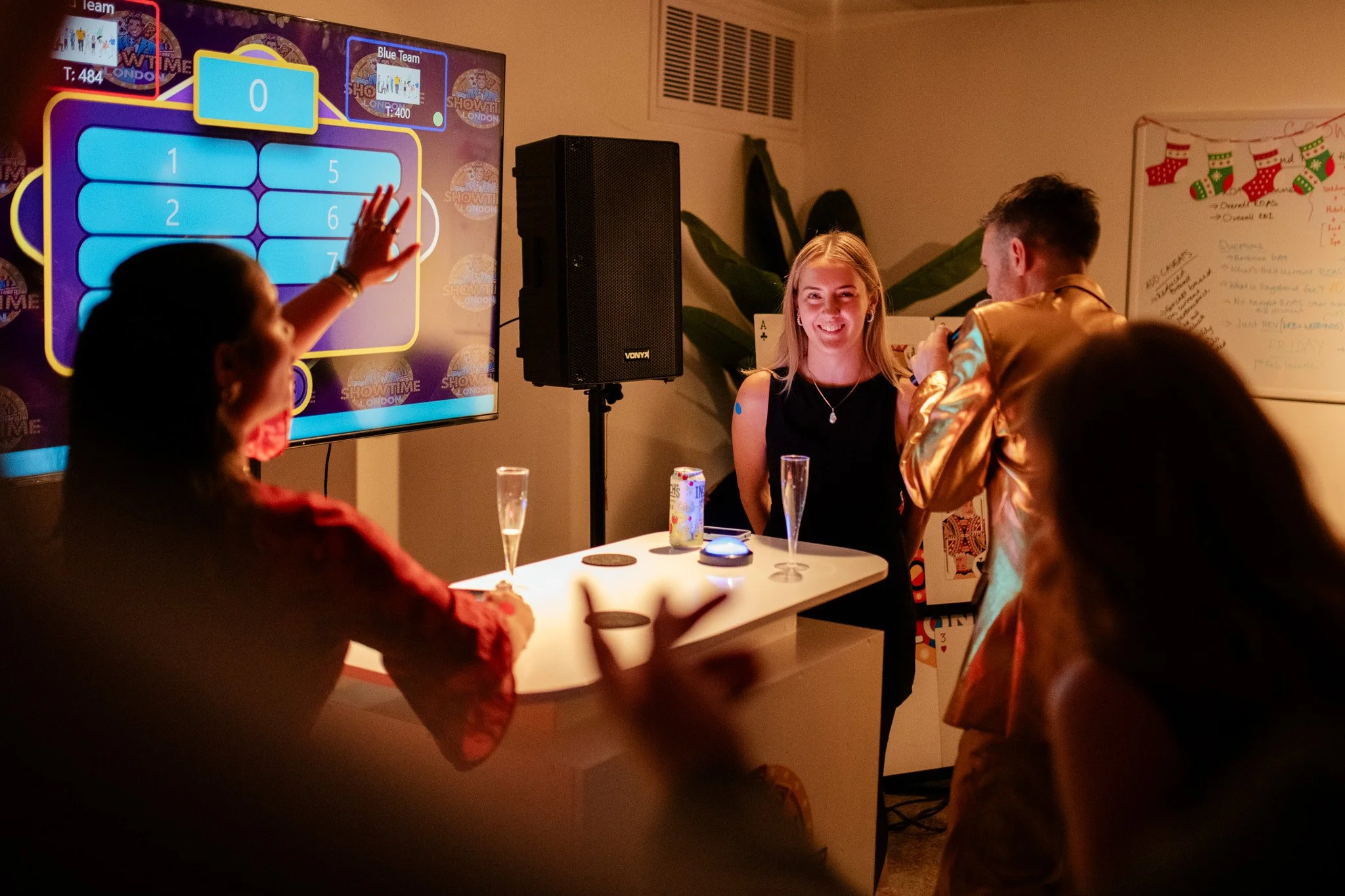 Why a Live Game Show Is the Best Corporate Summer Party Idea in London