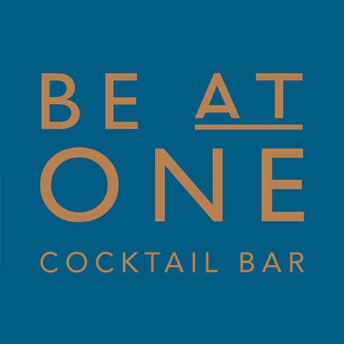 Logo for Beat One Cocktail Bar with stylized text