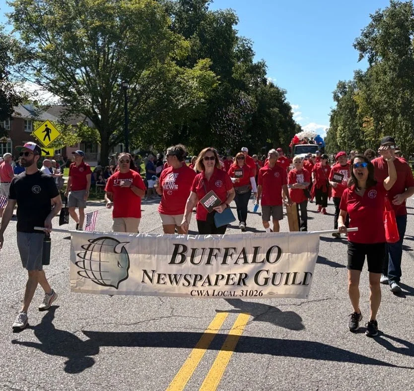 Happy Labor Day from the Guild! We just marched in the Buffalo Central Labor Council and the WNY Area Labor Federation, AFL-CIO  2025 Labor Day Parade.