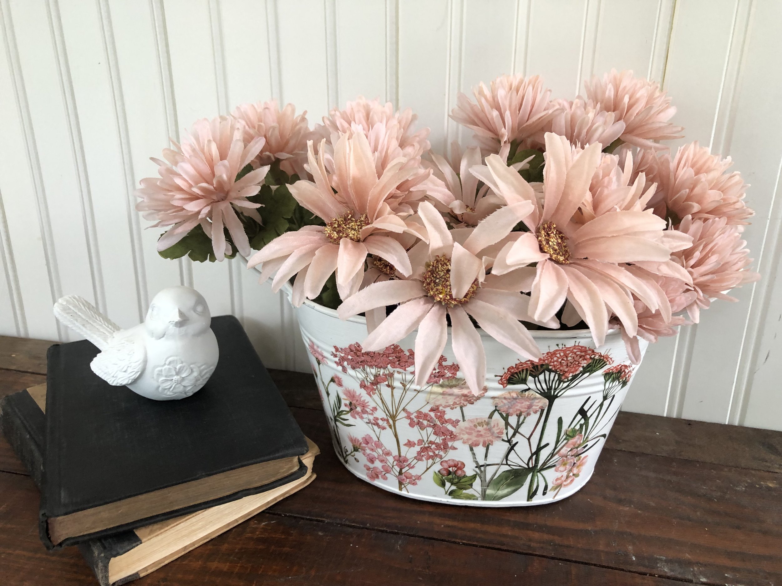 Metal Floral Container