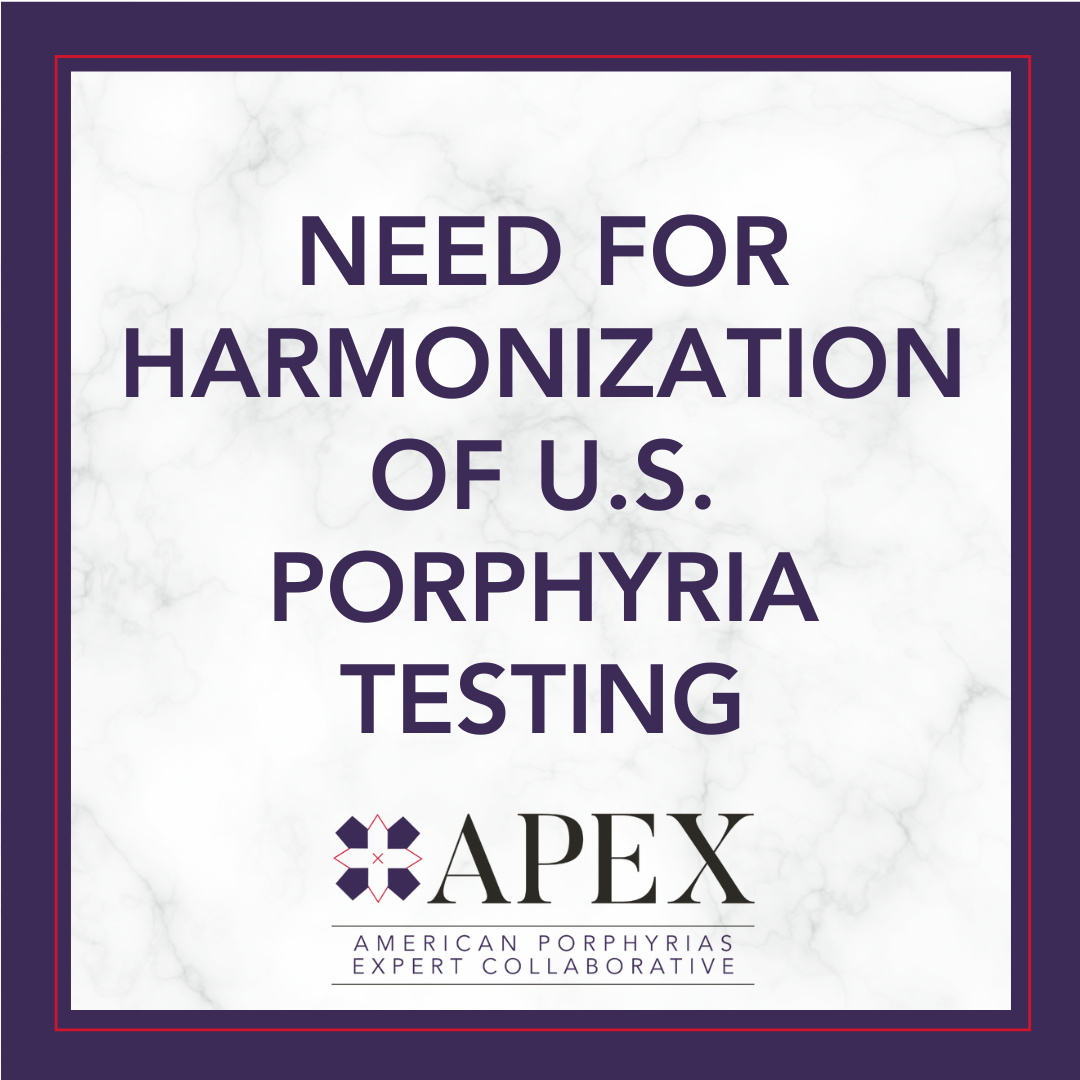Statement from the American Porphyria Expert Collaborative