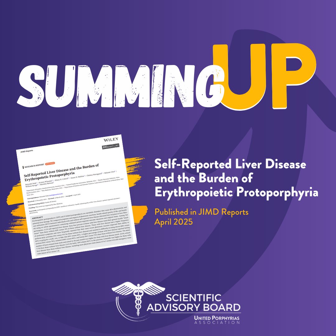Living with EPP and Liver Disease: What We Learned from Patients