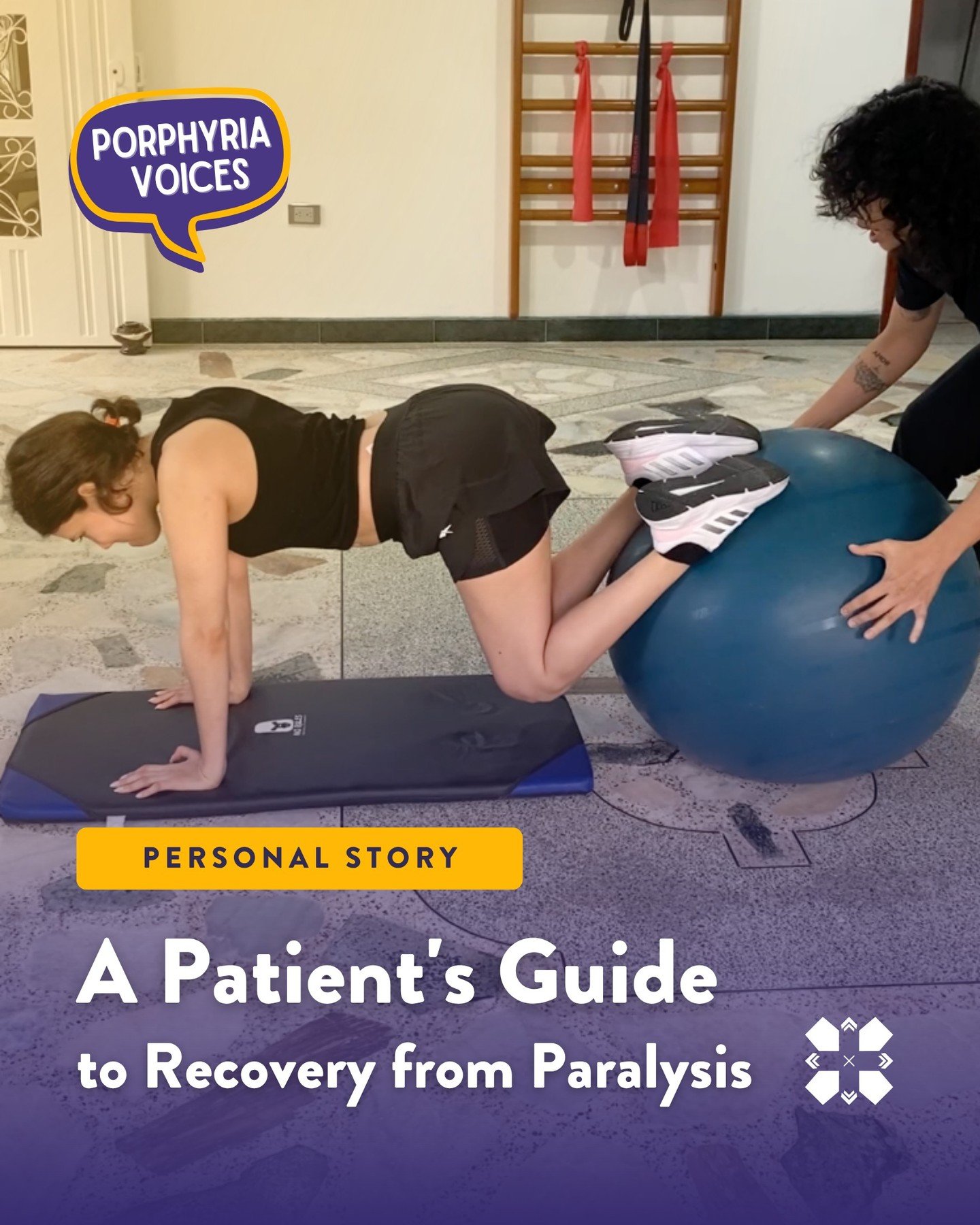 &quot;Recovering from paralysis is built on tiny victories.&quot; 💜 When Maria Paula was paralyzed by an AIP attack, she learned that recovery isn't about one big moment&mdash;it's about celebrating every small step. From moving a single finger to t