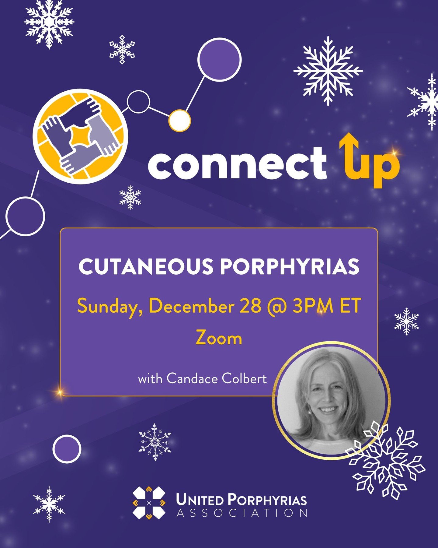 Living with cutaneous porphyria can shape every season of the year, from navigating photosensitivity to managing visible symptoms and emotional fatigue. As we close out 2025, this ConnectUp is an opportunity to reflect on what this year has brought, 