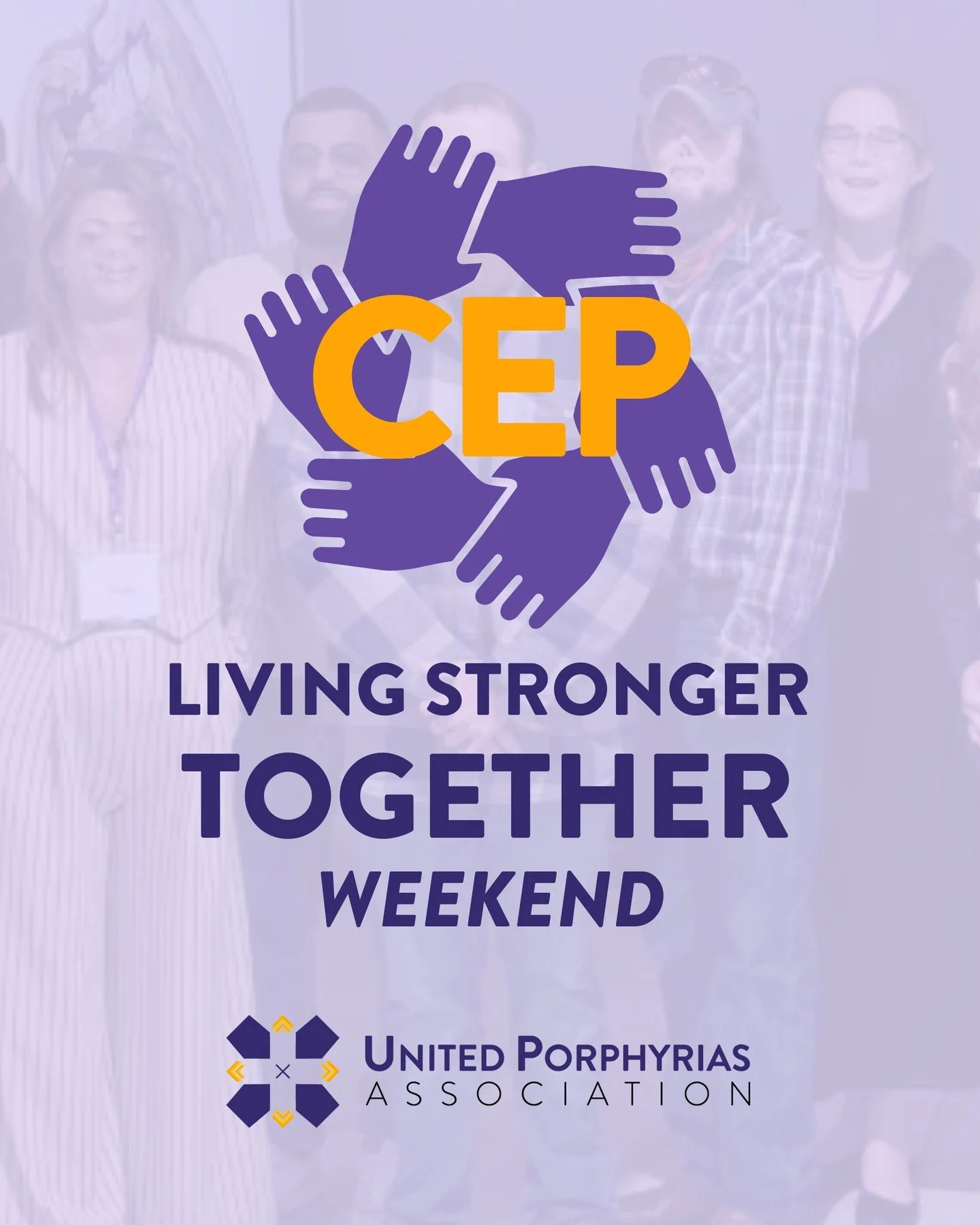 Join us in Cleveland, OH for an inspiring weekend dedicated to our CEP community, a space where every journey is understood and no one walks alone.

Building on the momentum from the FDA CEP Patient Meeting in Bethesda, the CEP: Living Stronger Toget
