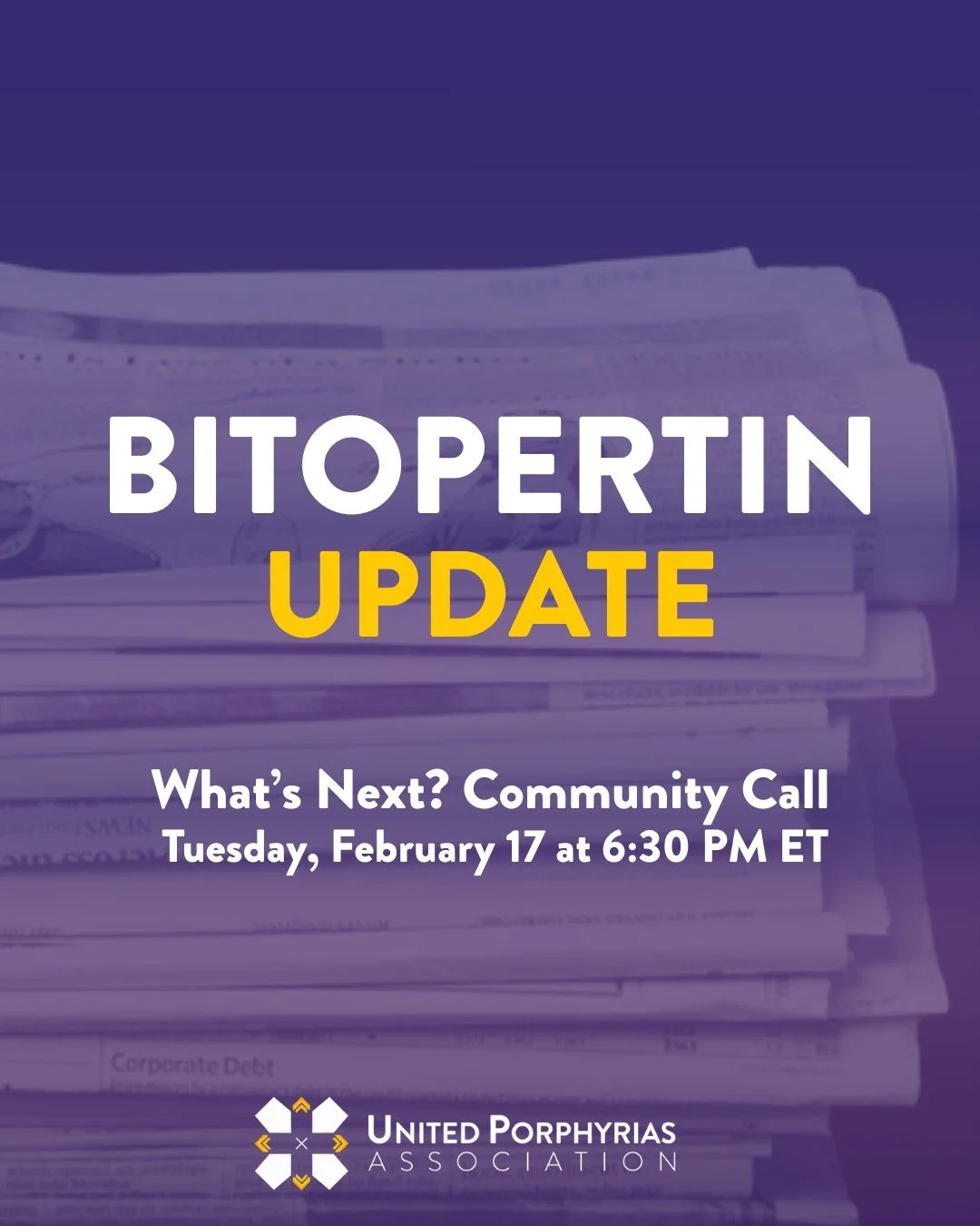Today, Disc Medicine announced that the FDA issued a Complete Response Letter (CRL) for bitopertin for EPP and XLP. In plain language: the FDA is not approving bitopertin at this time and is asking to see results from the ongoing Phase 3 APOLLO trial