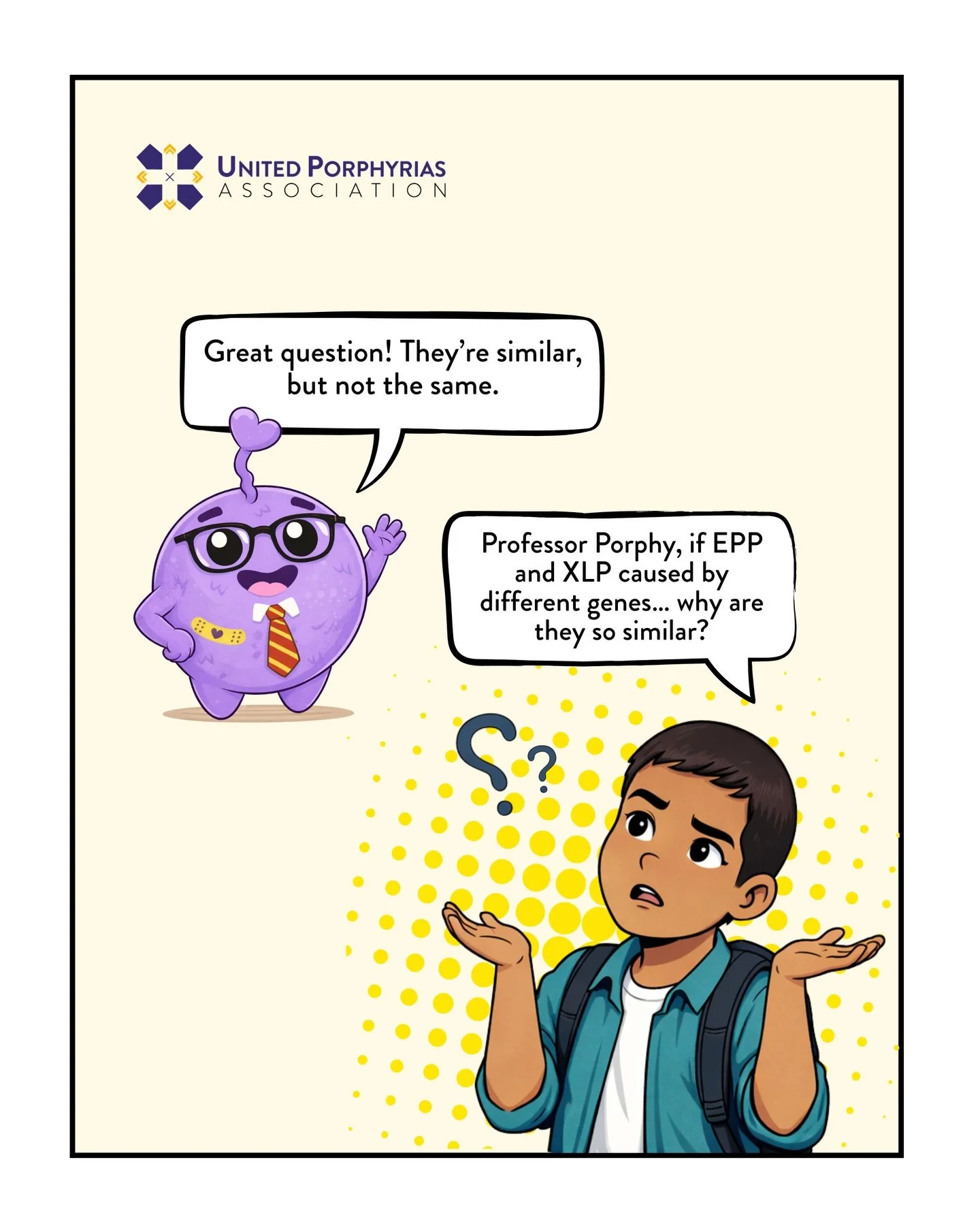 EPP vs XLP: what&rsquo;s the difference? 🤔 Both conditions cause a buildup of protoporphyrin, which leads to painful light sensitivity. But the reason that buildup happens is different.

Think of it like traffic:

🚗 In XLP, the body produces too mu