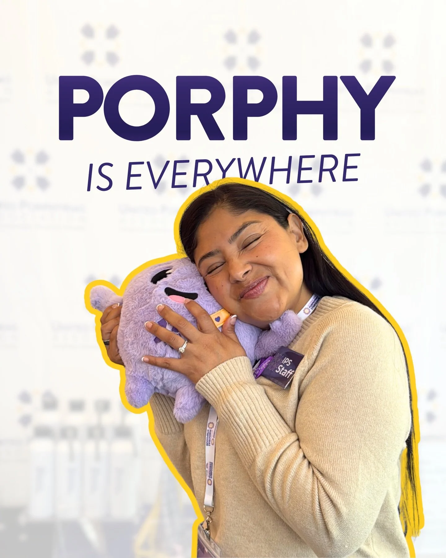 From hospital rooms to cozy days at home&hellip; even turning photos into animated memories with AI, you can feel the love in every single picture 💜

Porphy isn&rsquo;t just a mascot. He&rsquo;s comfort. He&rsquo;s community. He&rsquo;s a reminder t
