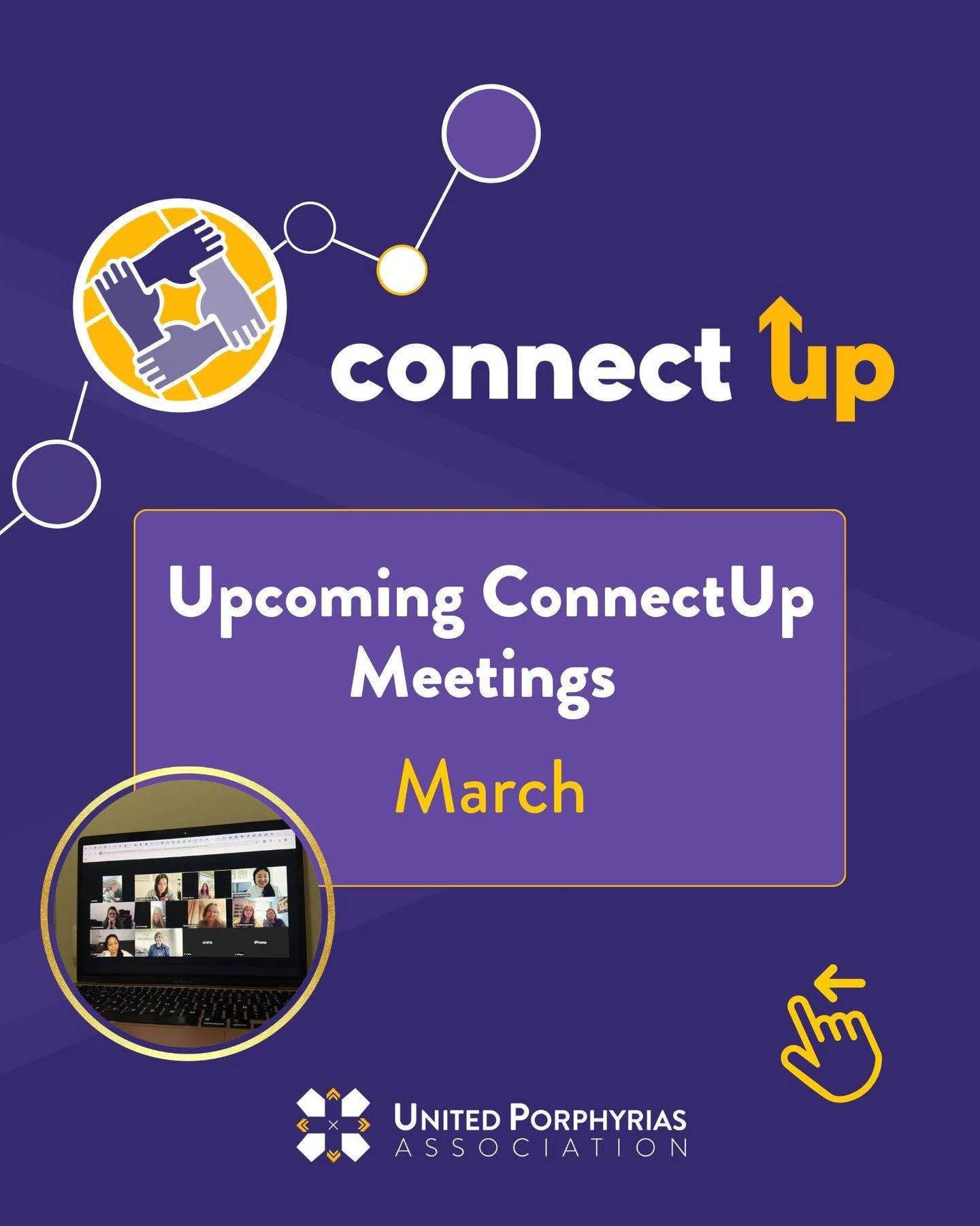 Looking to connect with others who truly understand? 👀 👉 Swipe to discover the upcoming ConnectUp sessions this month.

Our March ConnectUp meetings are here, a safe space to share experiences, ask questions, and support one another.

🔗 Visit the 