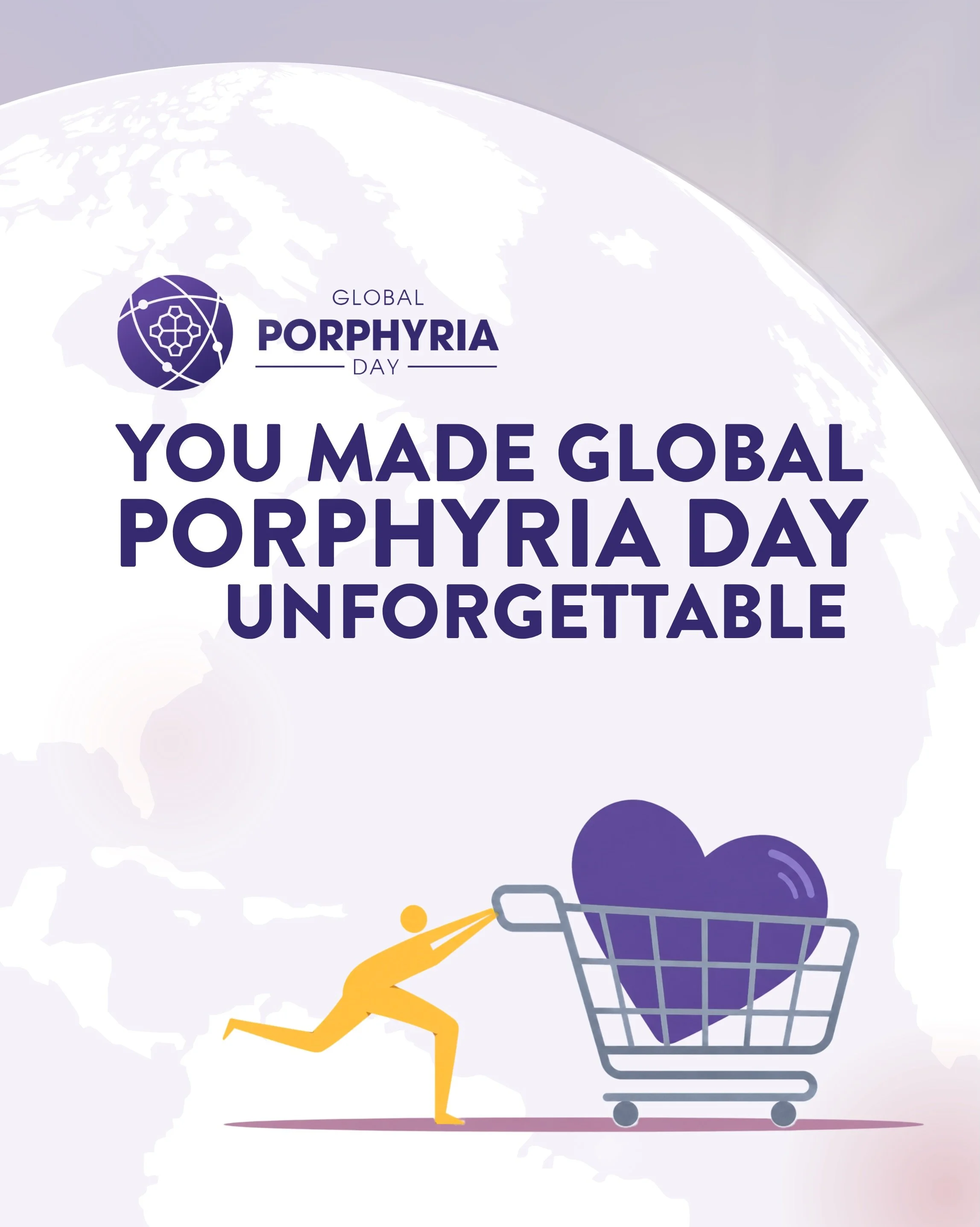 #GlobalPorphyriaDay was more than a day 💜It was voices, stories, faces, and moments of awareness coming together from all around the world.

Thank you to every patient, caregiver, advocate, organization, friend, and supporter who shared a post, a st