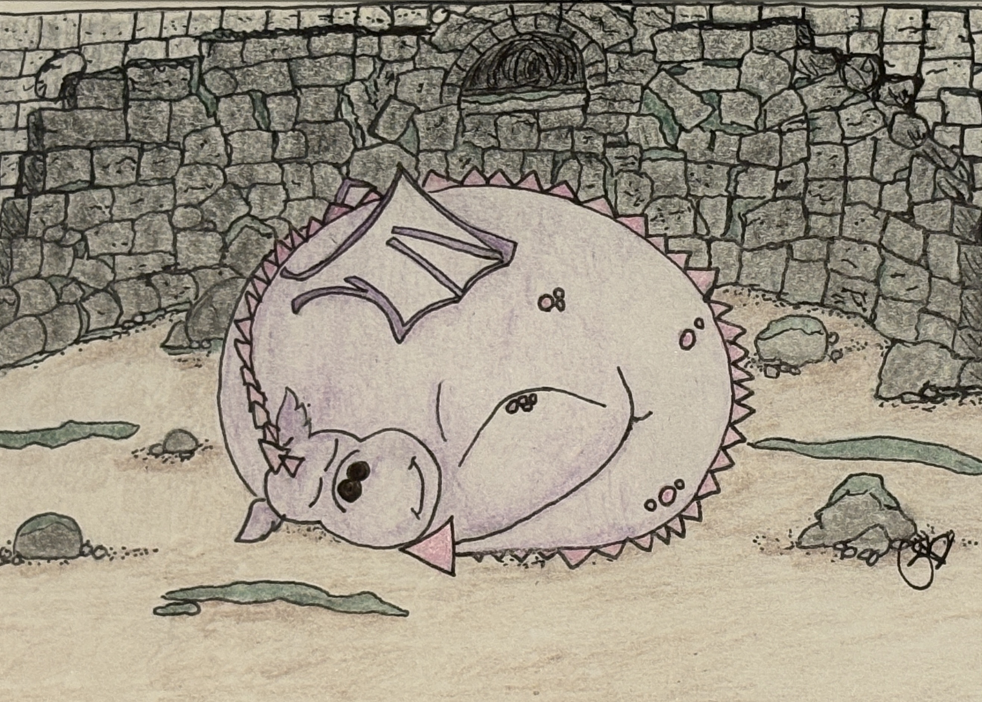 May the Dragon Sleep by GB