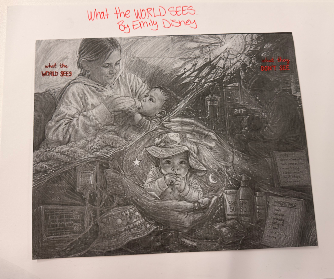 What the world sees by Emily