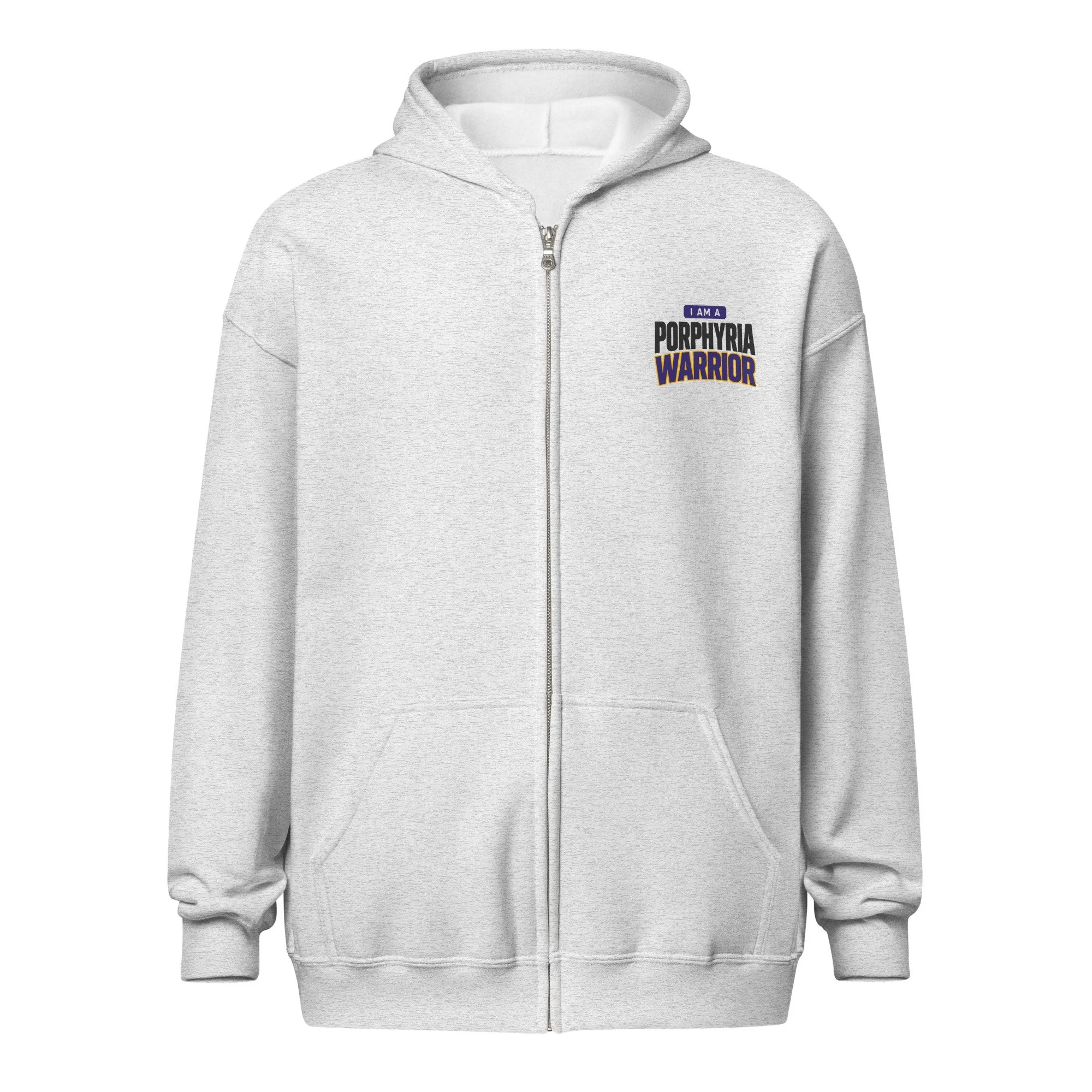 Porphyria Warrior Unisex Zip Hoodie