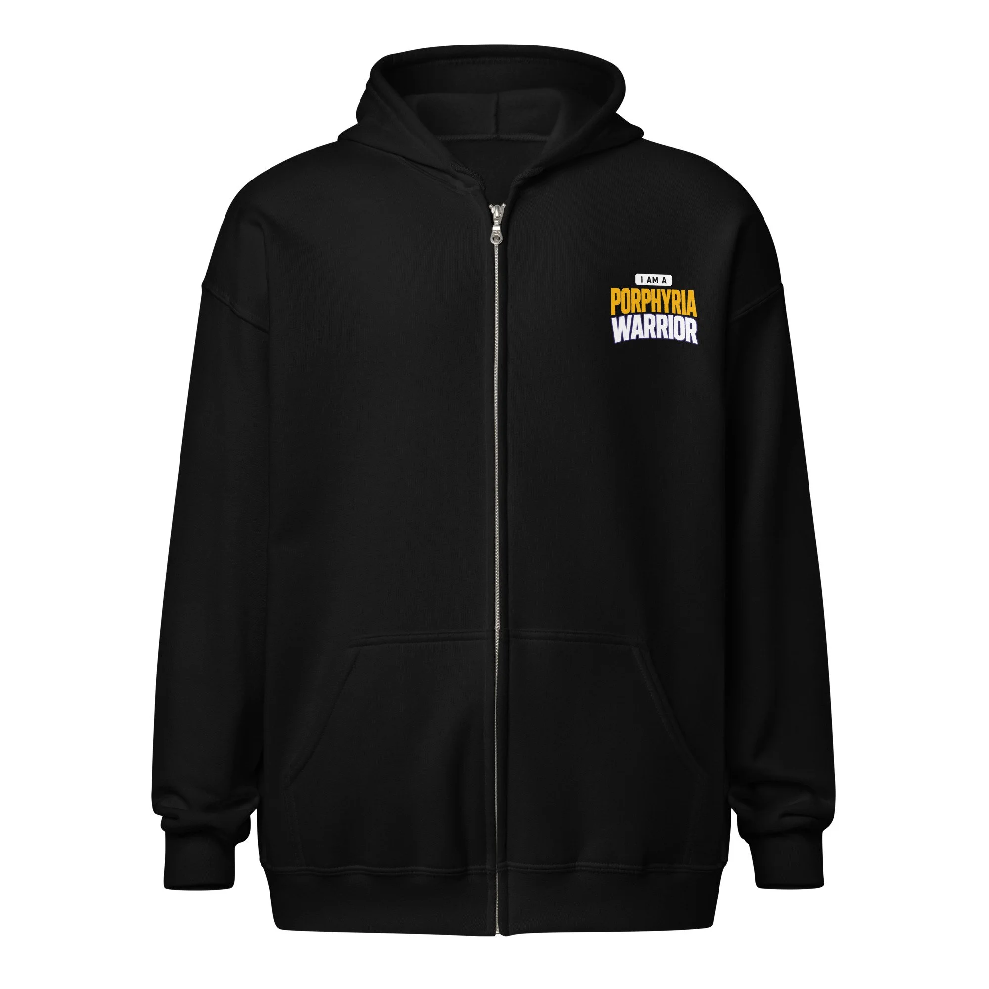 Porphyria Warrior Unisex Zip Hoodie