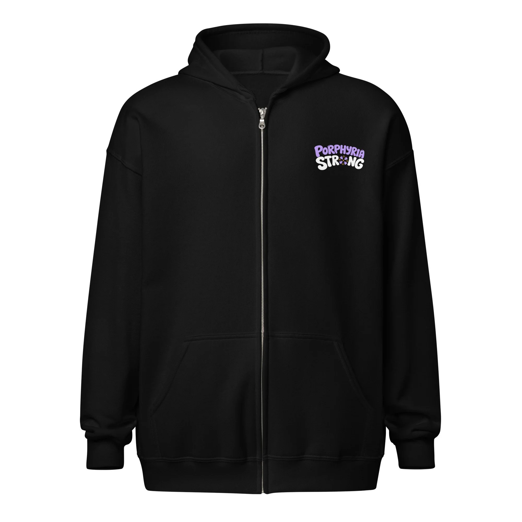 Porphyria Strong Unisex Zip Hoodie