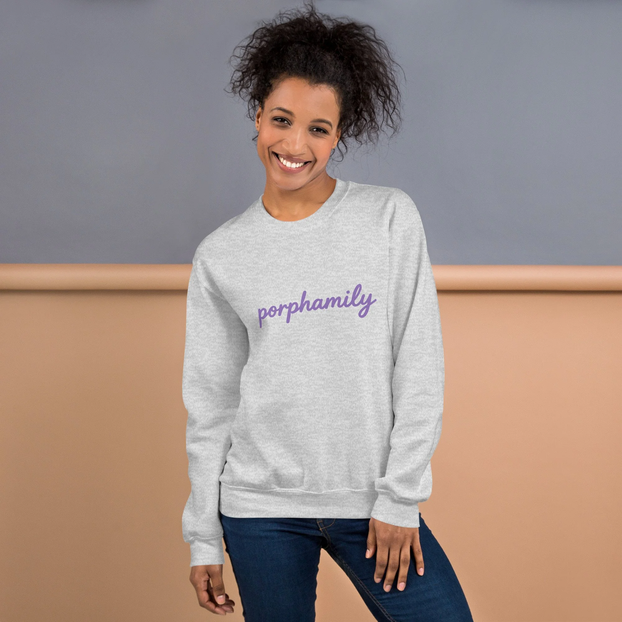 Porphamily Unisex Crewneck