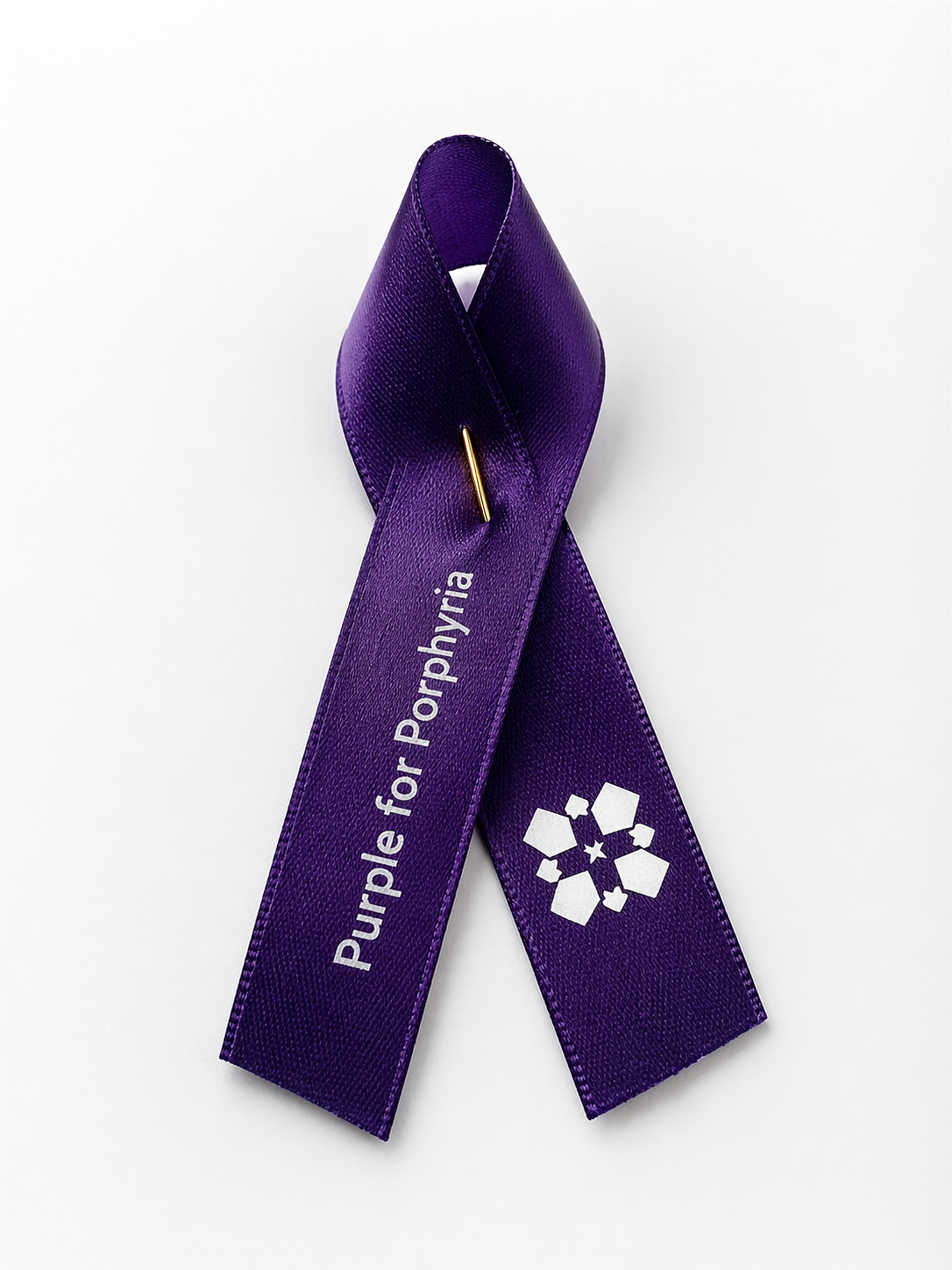 Purple Porphyria Awareness Ribbon