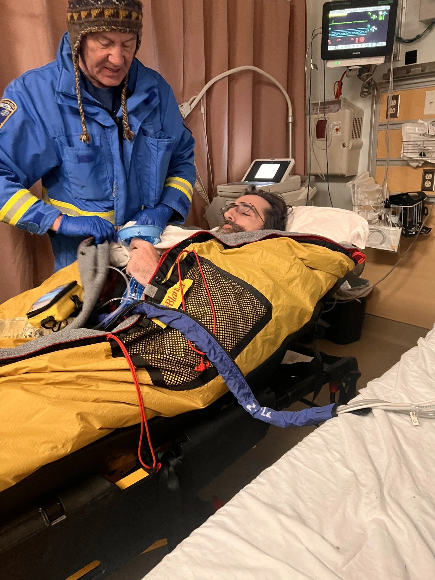 porphyria attack hospital