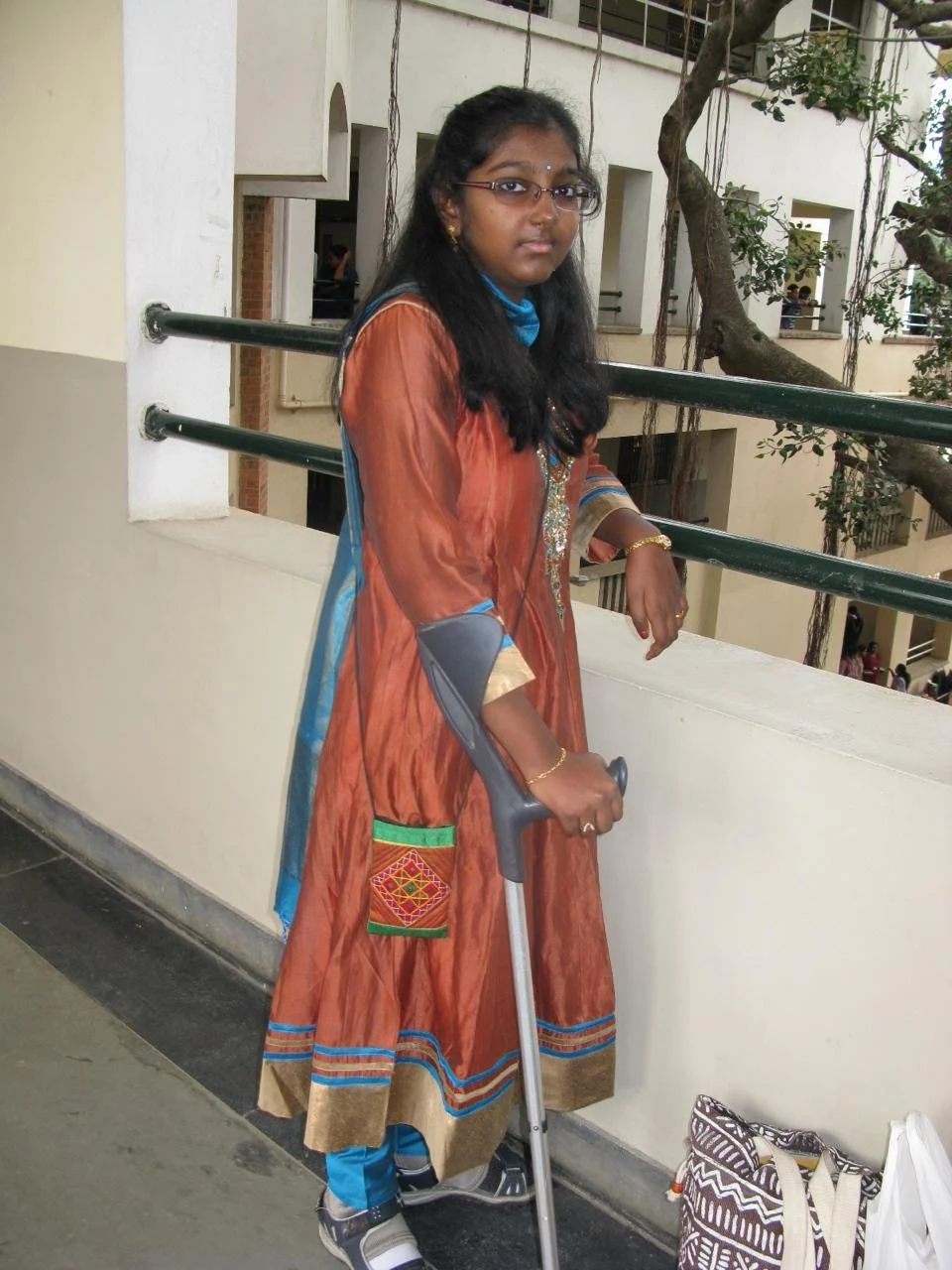 woman with reduced mobility
