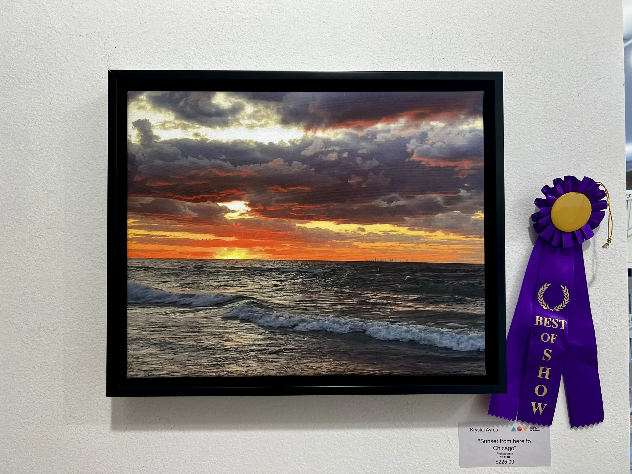 Krystal Ayres ~ "Sunset From Here To Chicago"