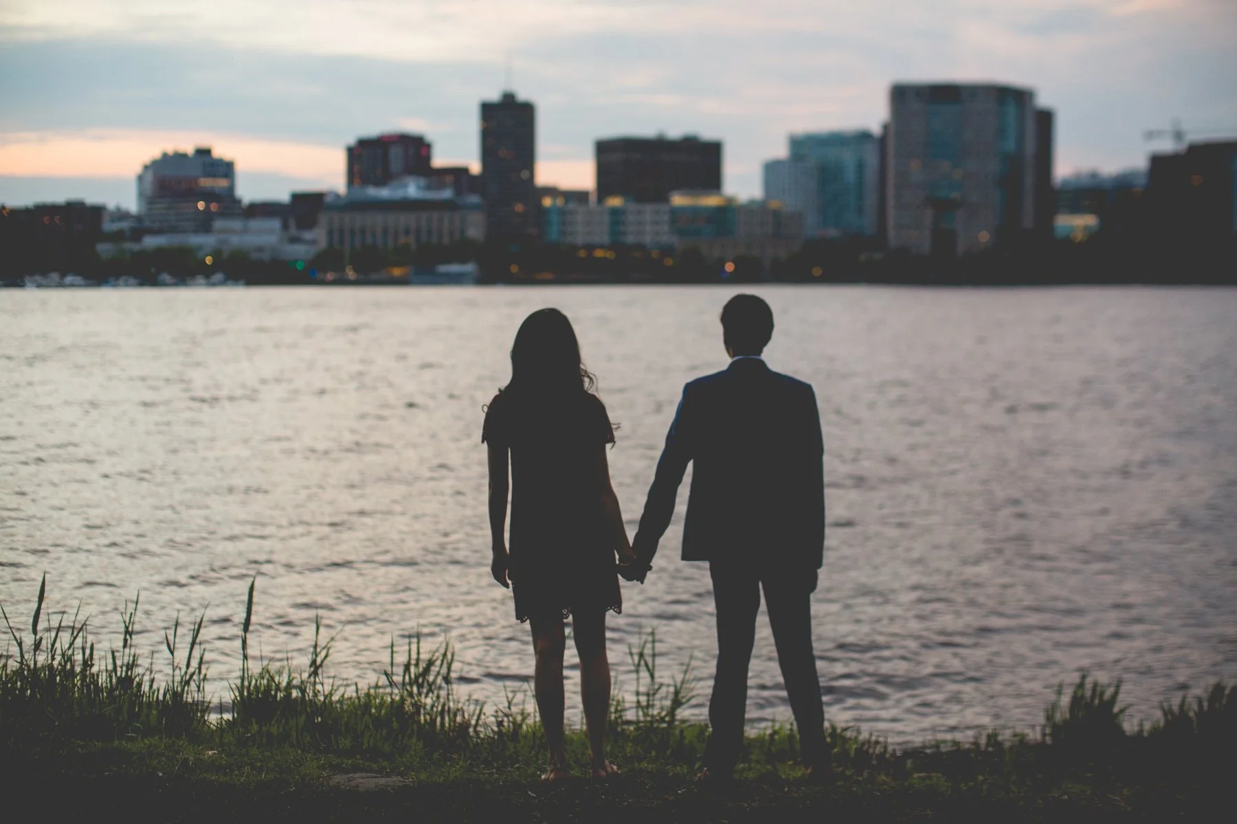 skyline downtown cambridge boston engagement couples photo shoot sister city studio photography