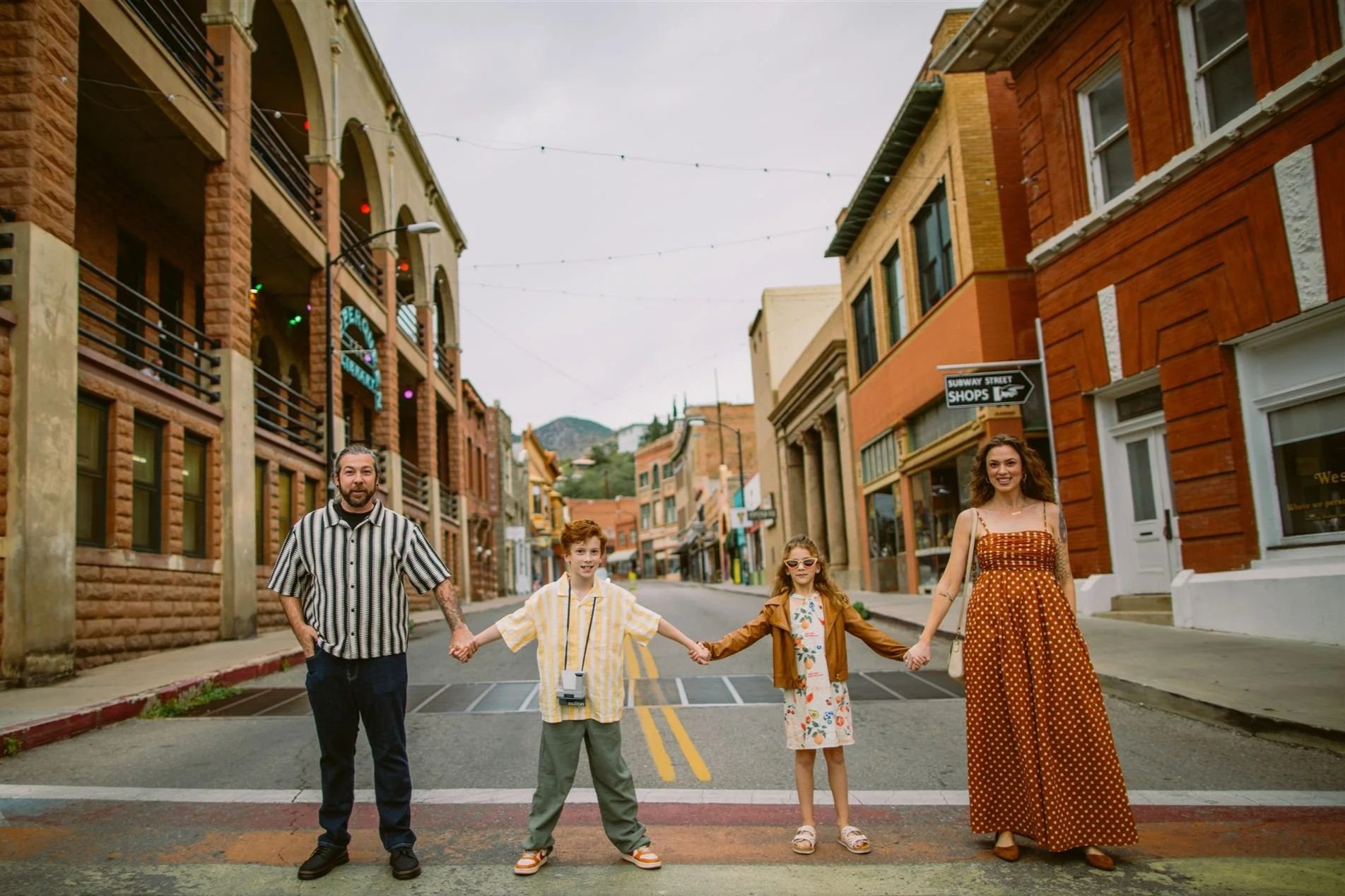 A Cinematic Family Session in Bisbee + Lowell