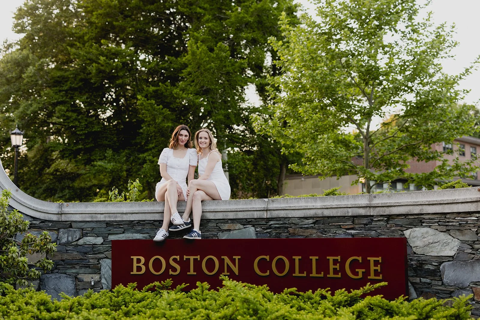 Boston College Graduation Photos | BC Grad Session in Chestnut Hill