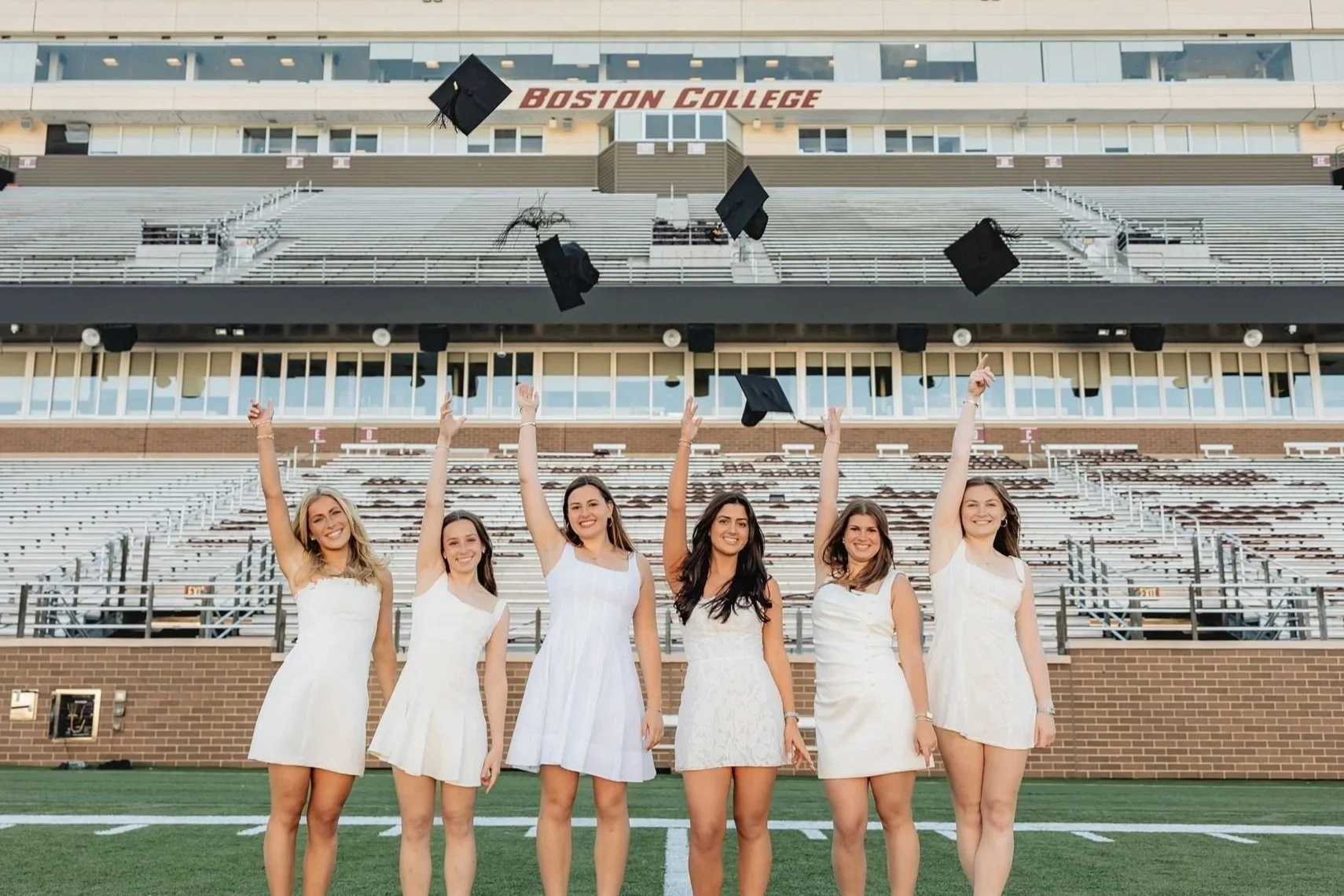 College Graduation Photos With Your Best Friends in Boston