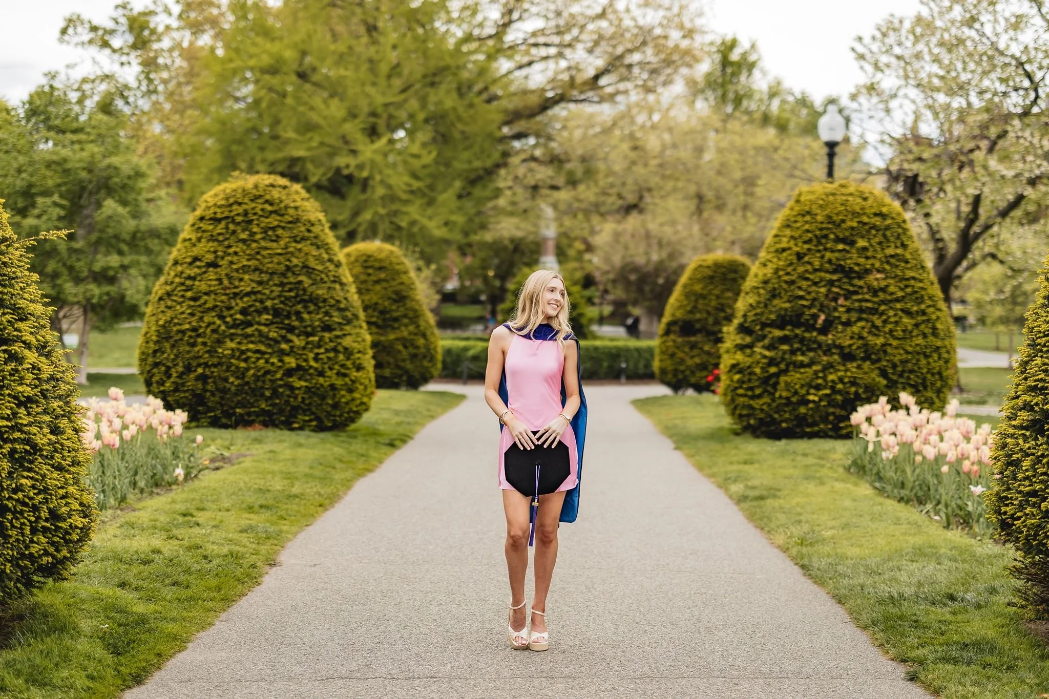 Boston Graduation Photos | A Dreamy Spring Senior Session