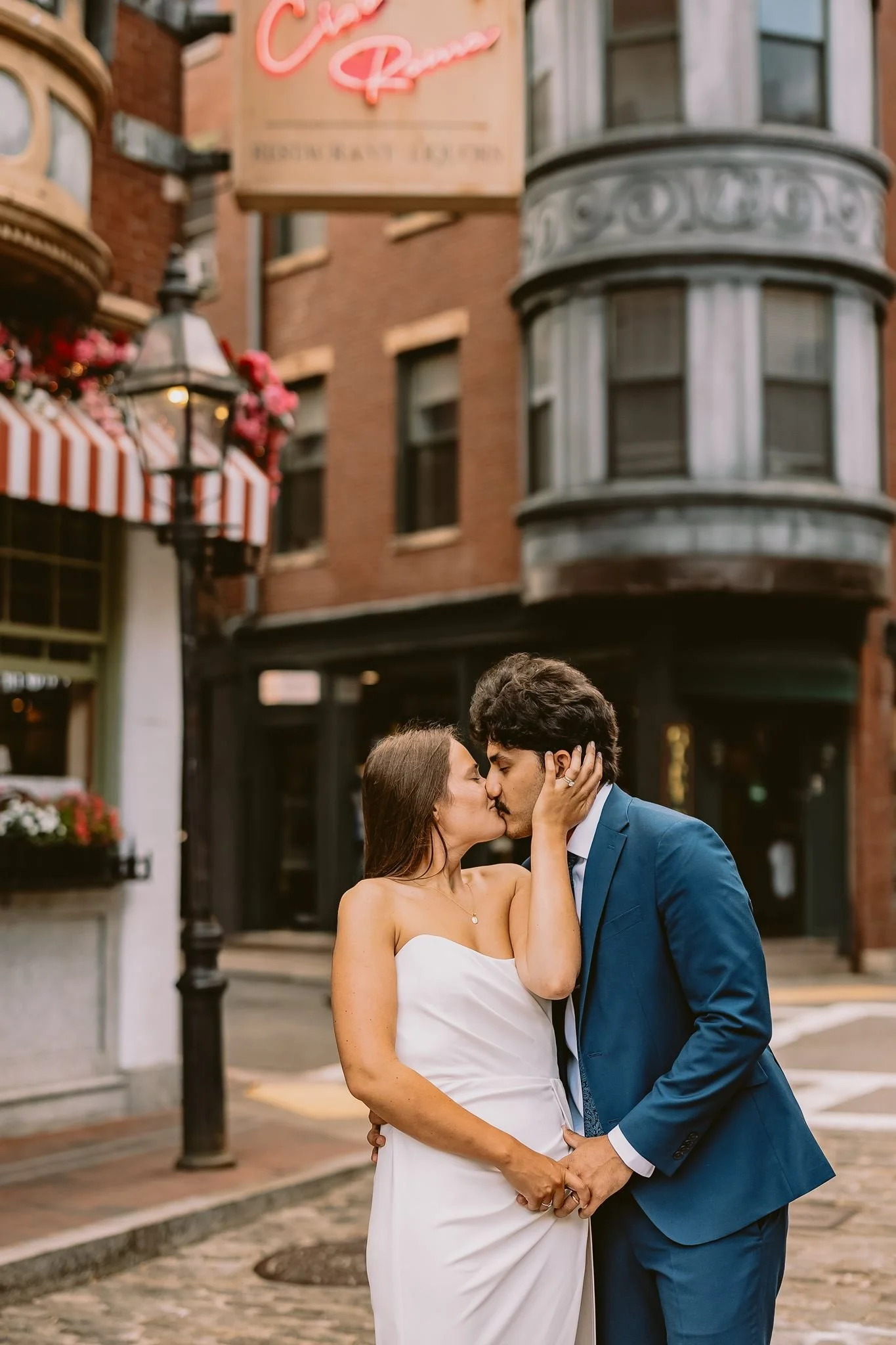 Boston City Hall Elopement Photographer | Editorial, Film &amp; Digital Wedding Photography