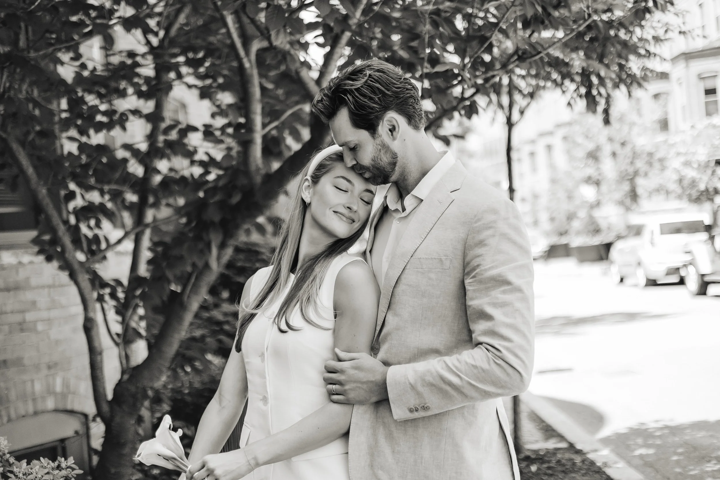 A Romantic Boston City Hall Wedding &amp; Elopement | Timeless Editorial Photography