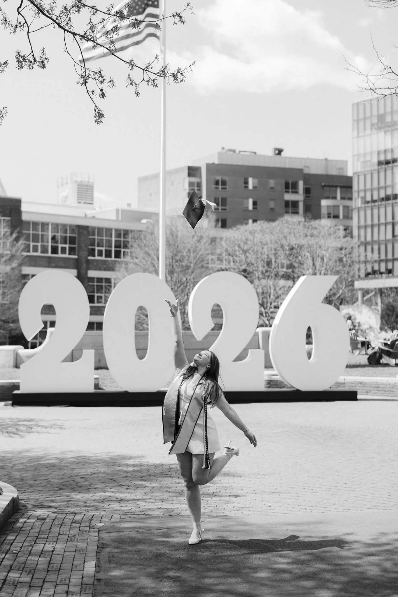 Northeastern University Graduation Photos | Modern Boston Senior Portraits