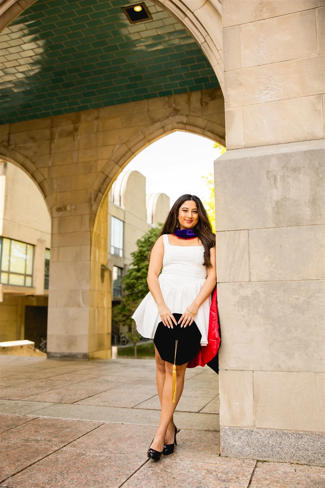 boston university bu bc college graduation senior photo shoot